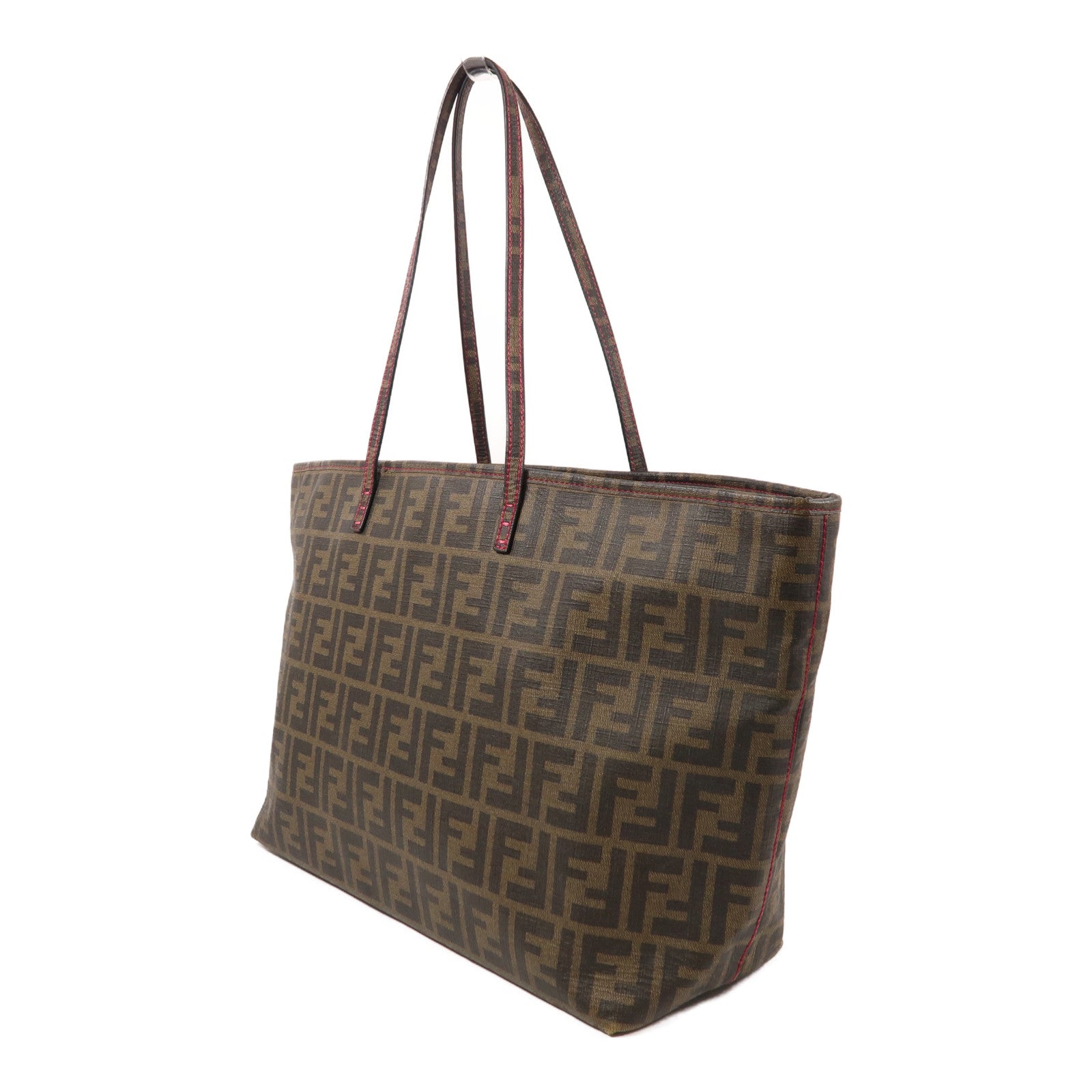 FENDI 塗層帆布Tote Bag肩背袋