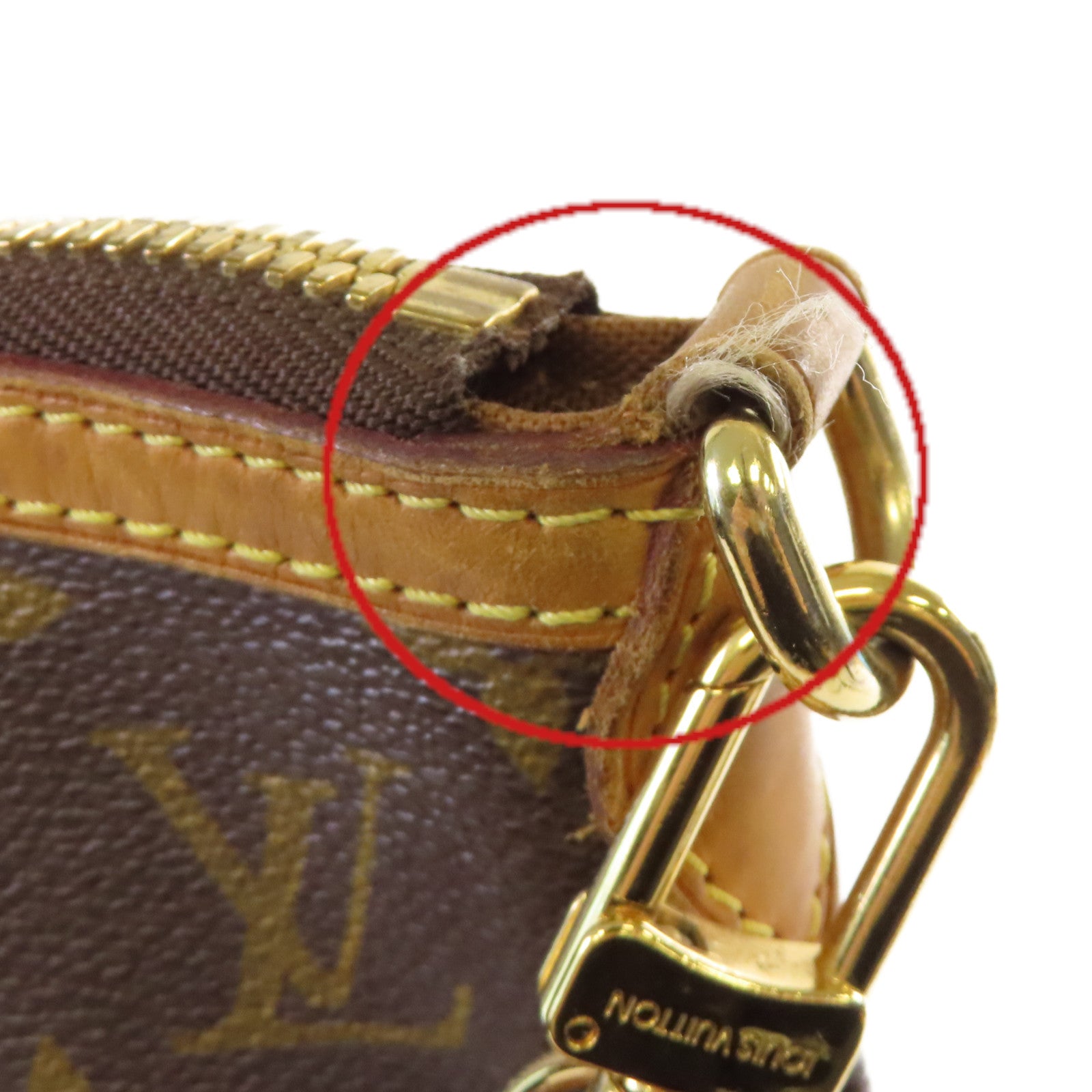 LOUIS VUITTON 【激減優惠】Monogram Palermo GM 2Way Shoulder Bag金扣手挽肩背兩用袋啡色