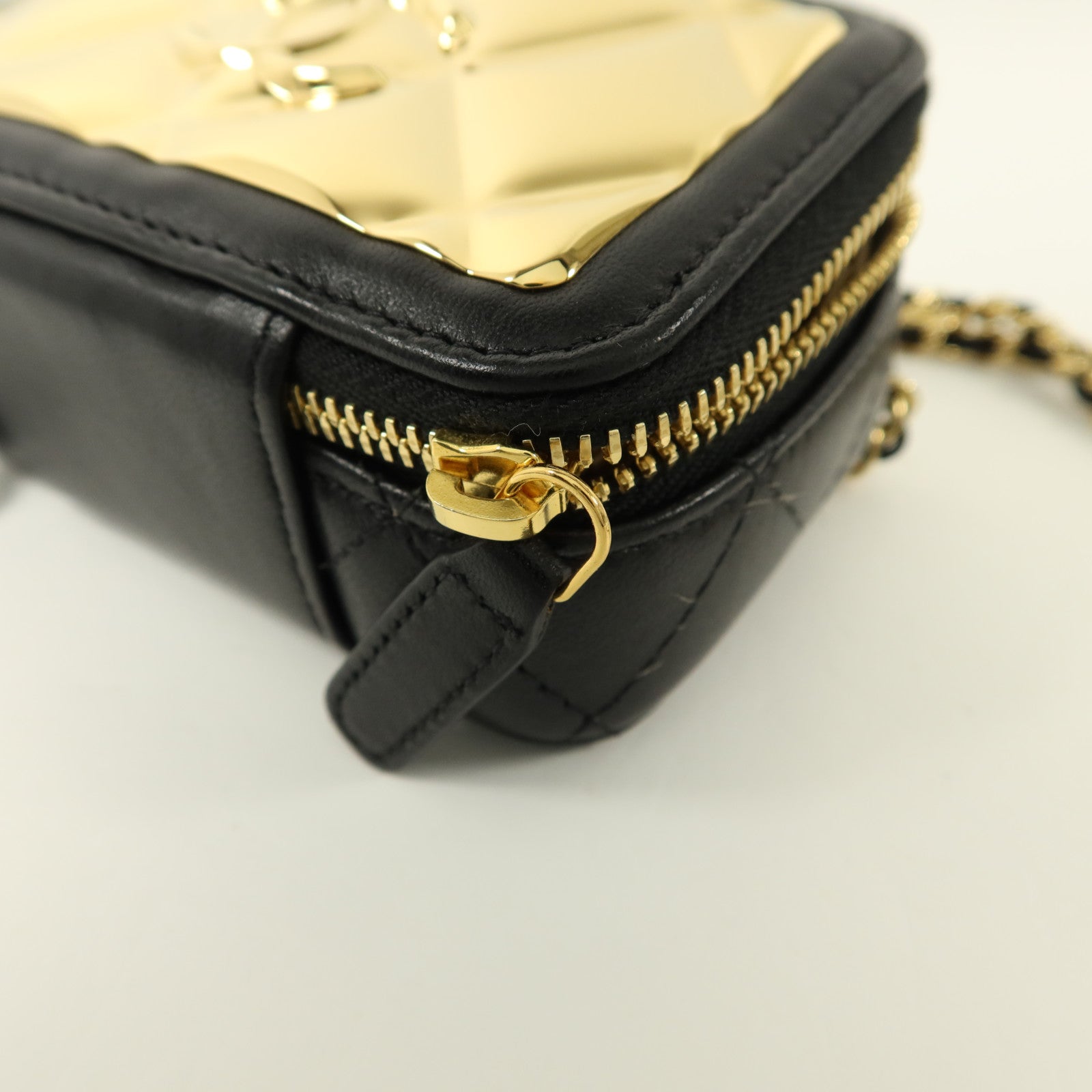 CHANEL 羊皮皮革Clutch with Chain肩背袋