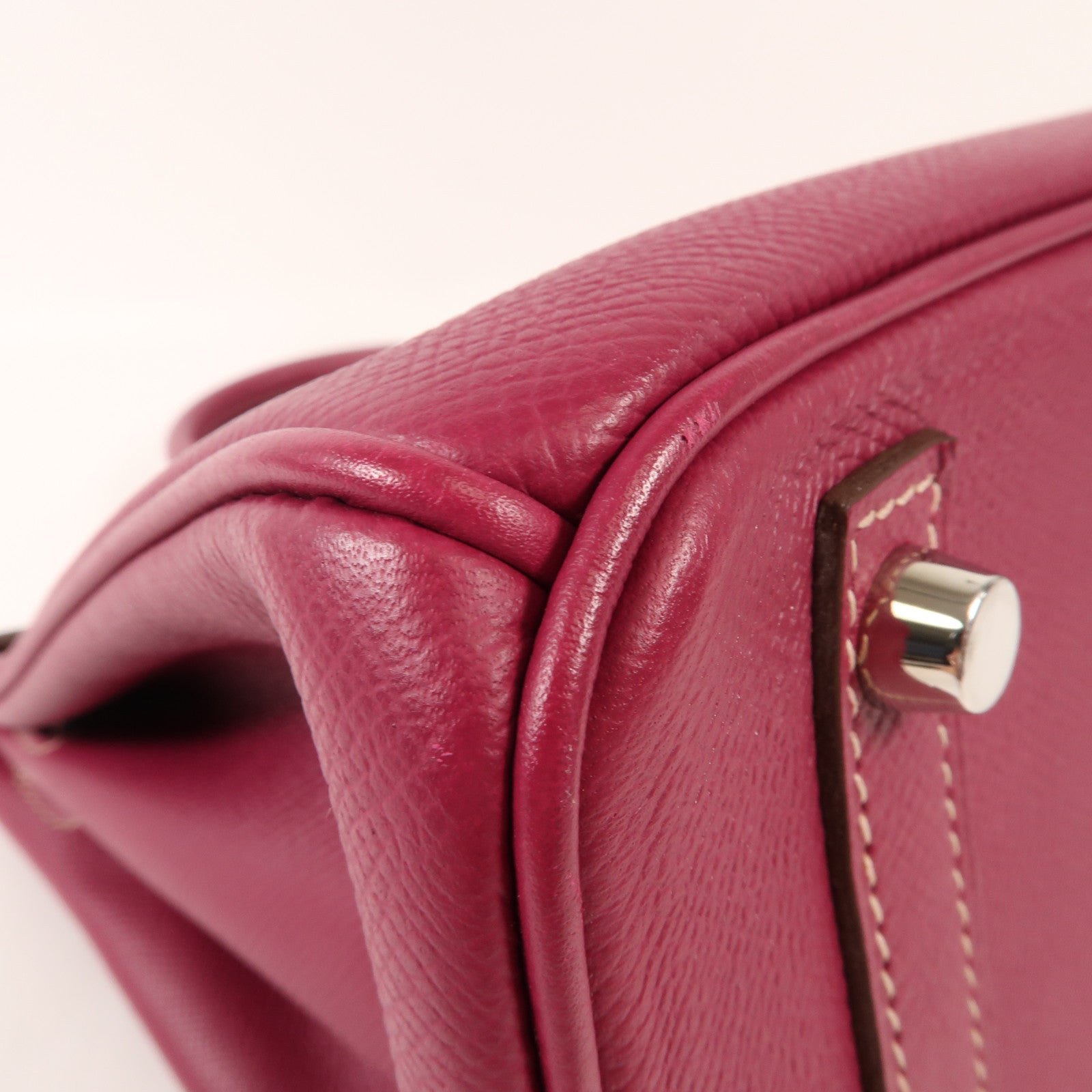 HERMES Epsom皮革Birkin 30銀扣手挽袋