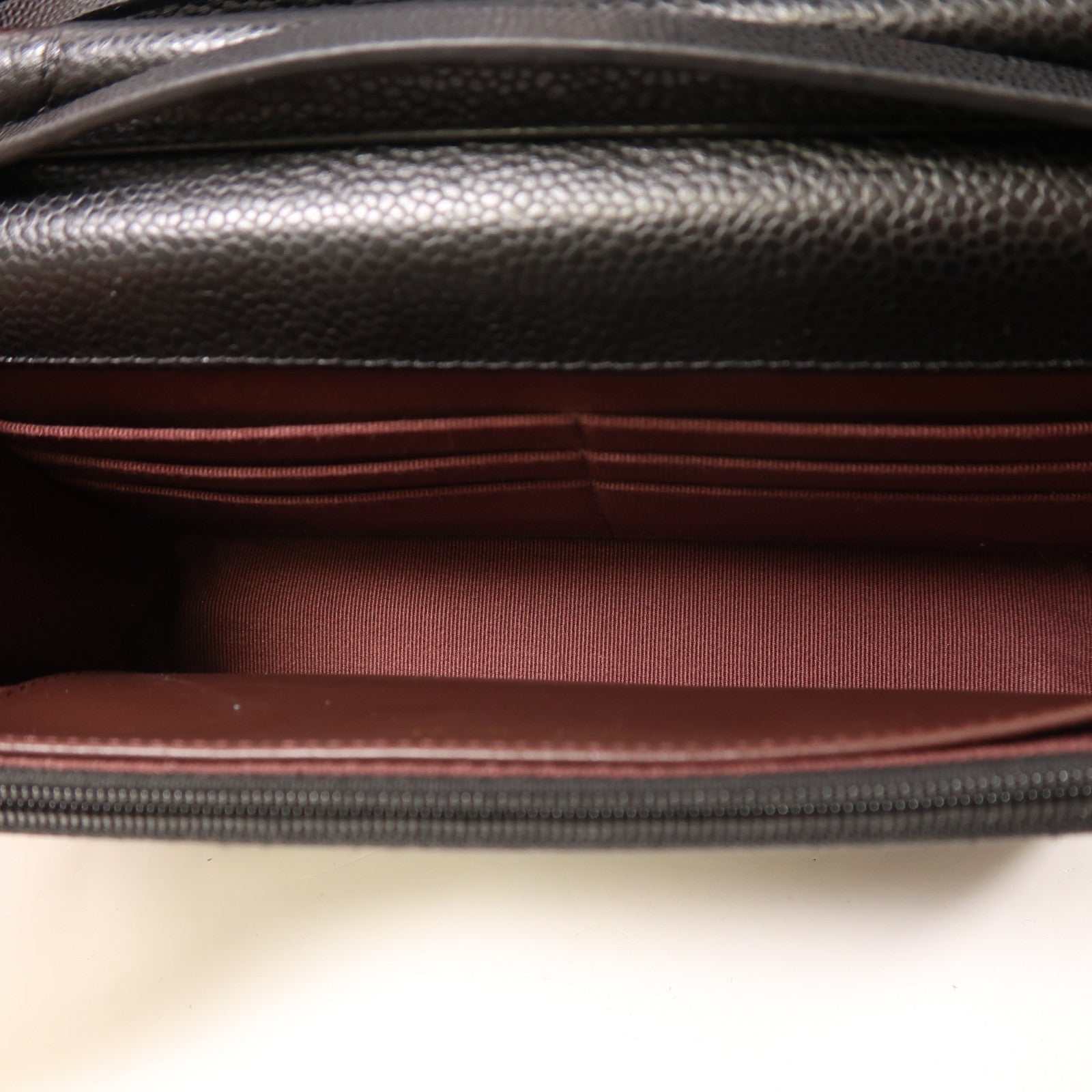 CHANEL 牛皮皮革WOC Wallet On Chain金扣鏈帶肩背袋