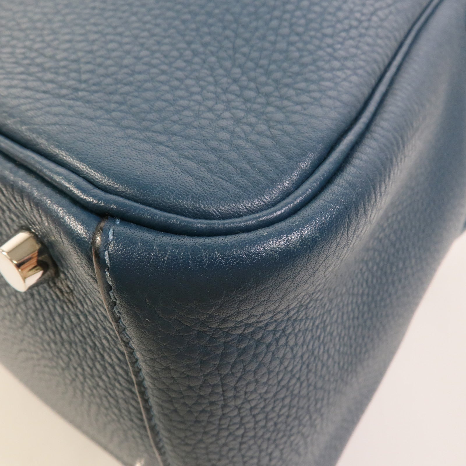 HERMES Clemence皮革Lindy 30手挽肩背兩用袋Colvert
