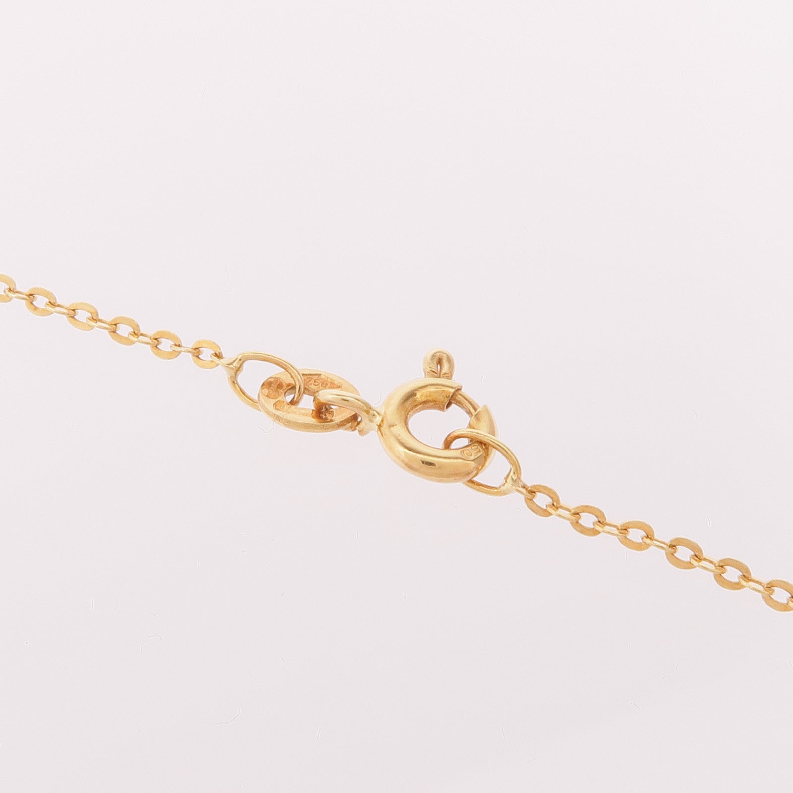 MIKIMOTO 18K黃金Pearl Diamond Necklace珍珠/鑽石項鍊