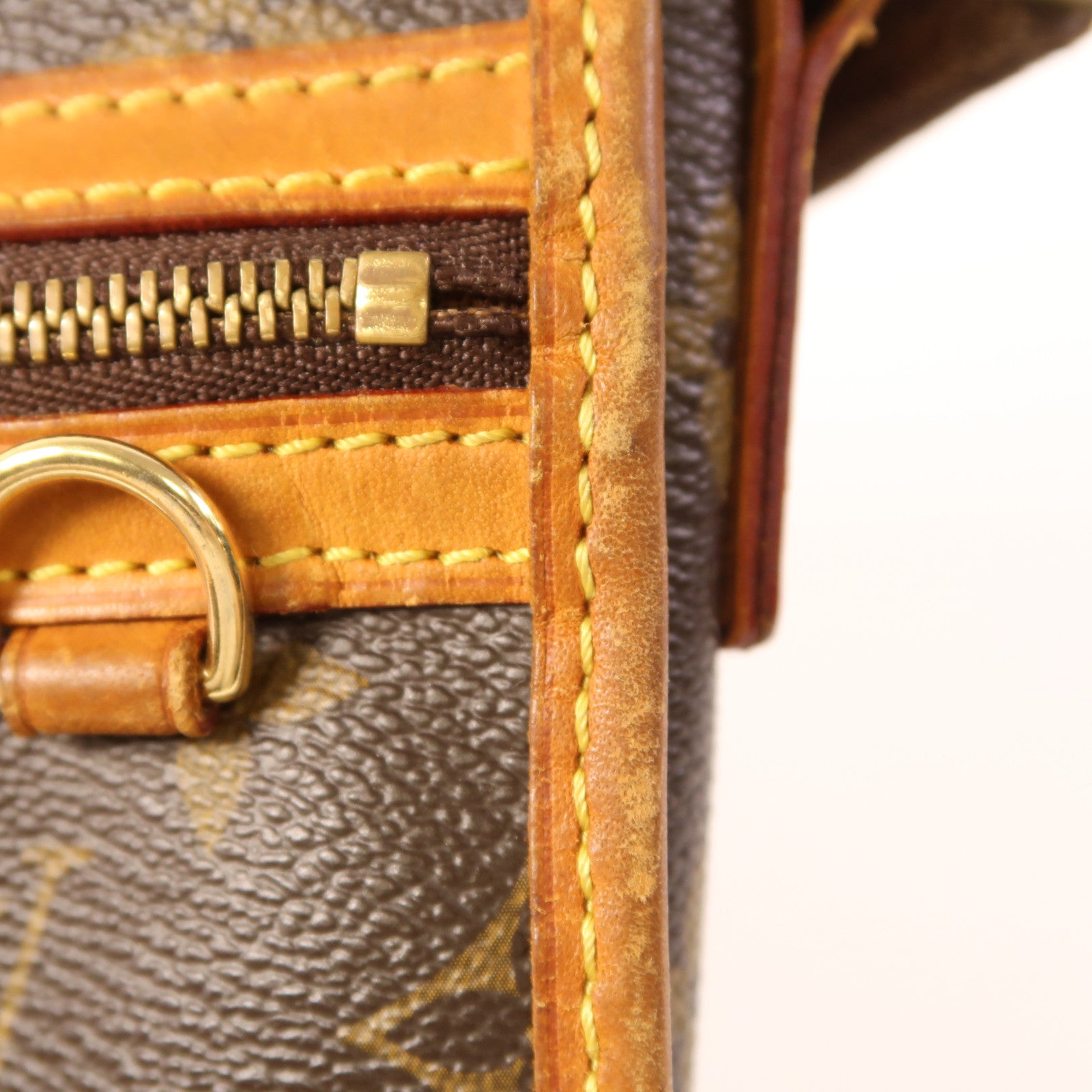 LOUIS VUITTON Monogram Bosphore金扣肩背袋