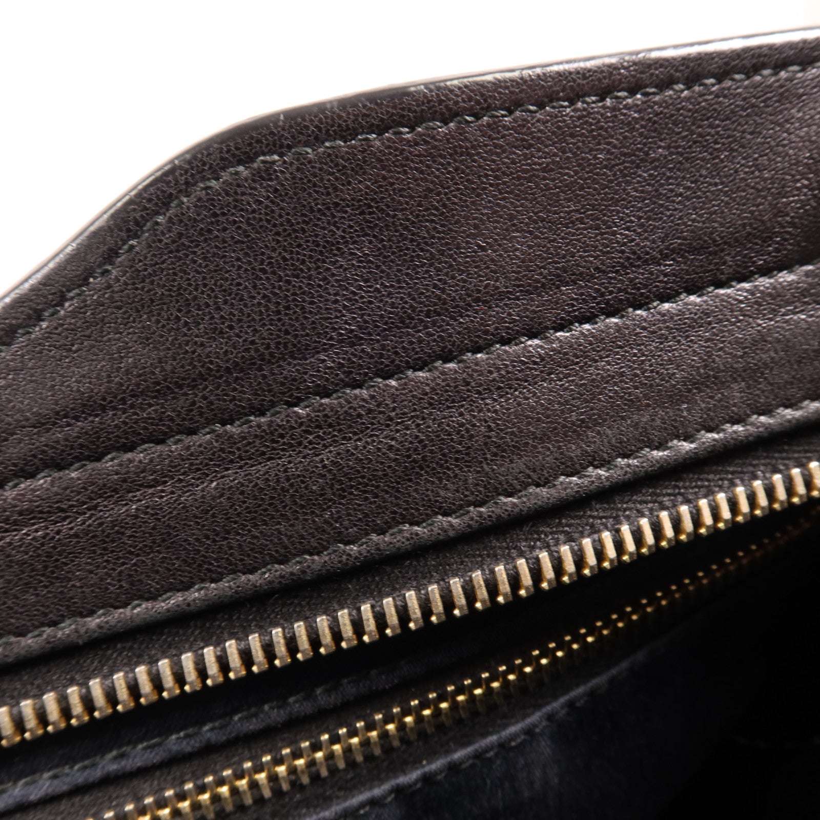 YVES SAINT LAURENT 牛皮皮革Cabas Chyc金扣手挽肩背兩用袋