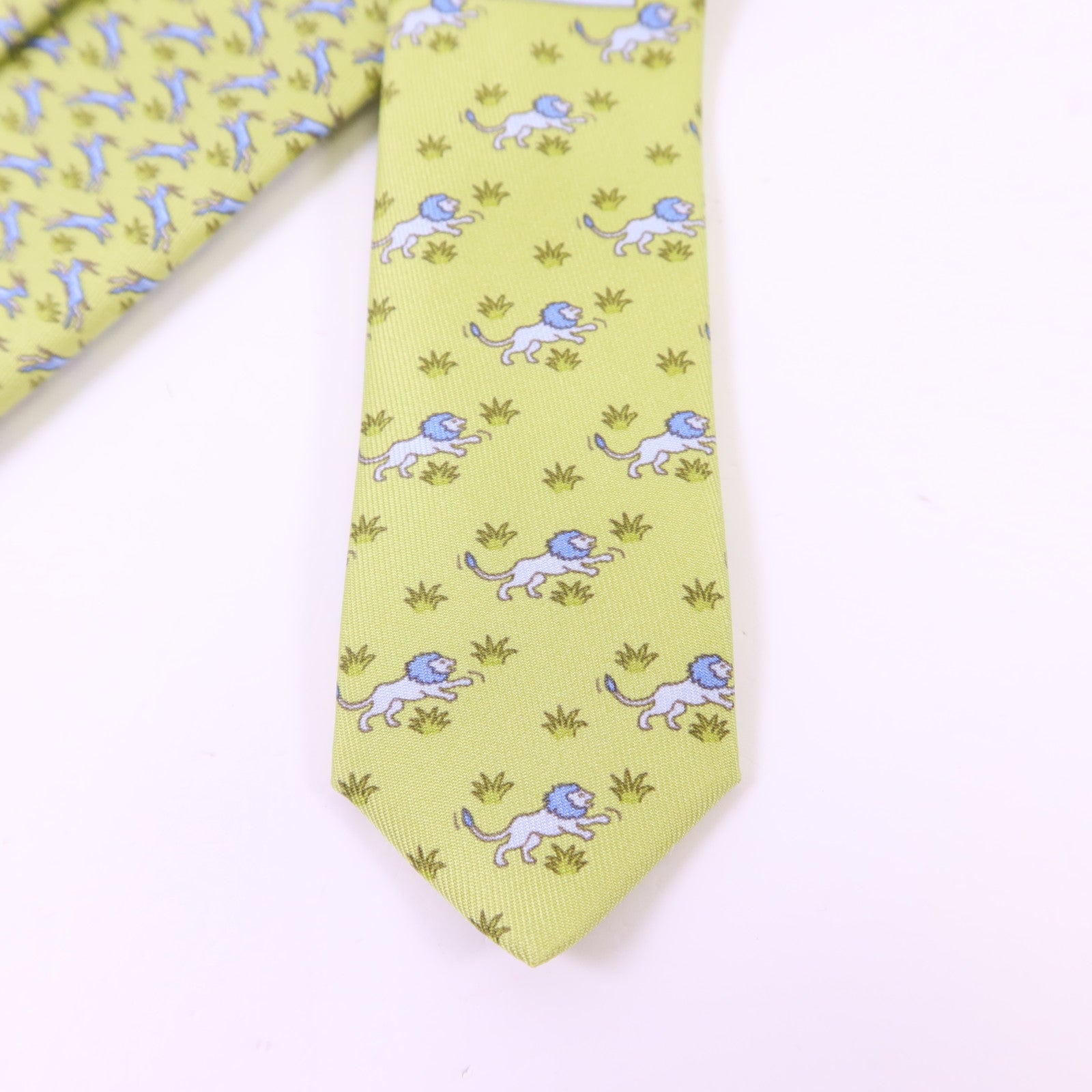 HERMES 【激減優惠】絲質Necktie領帶