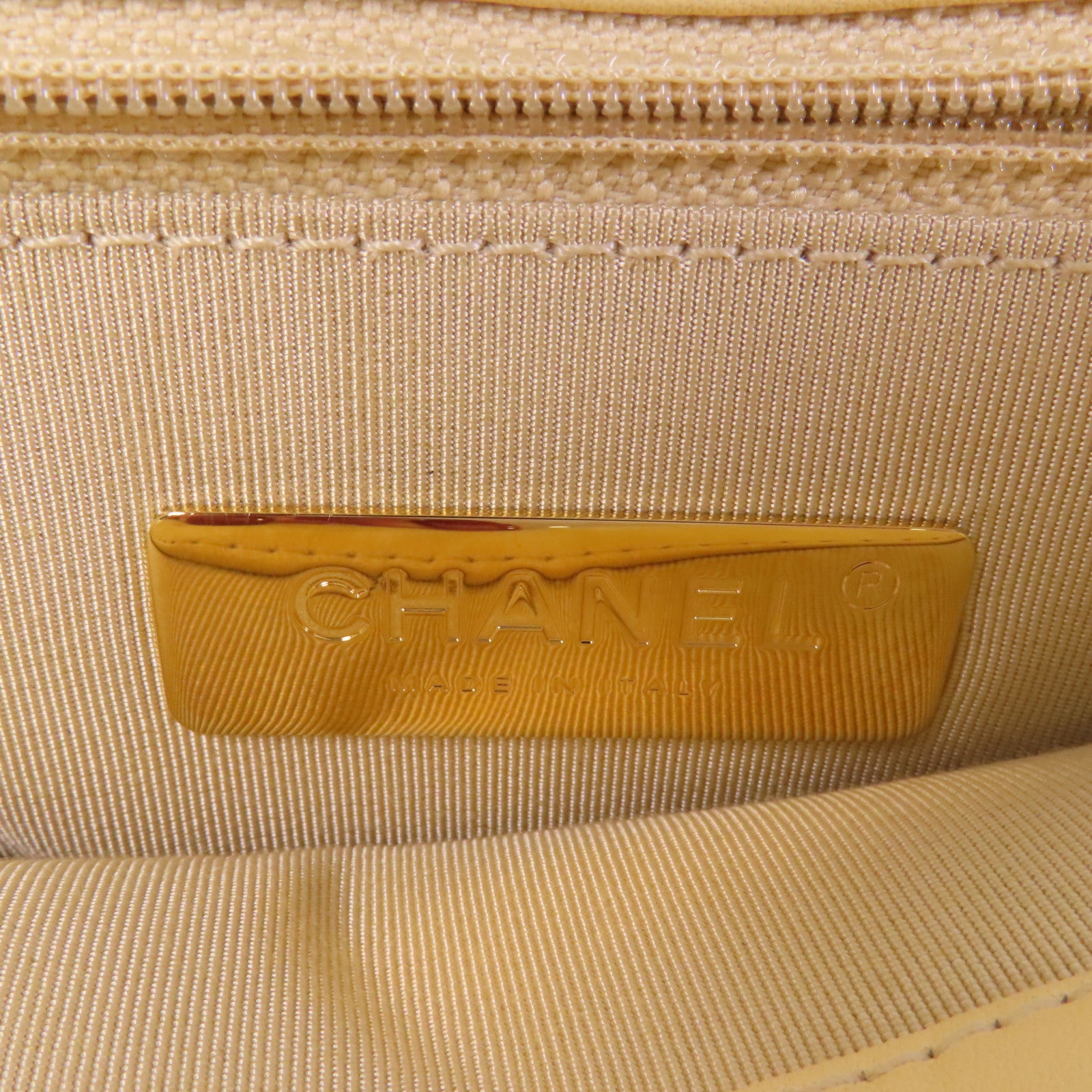 CHANEL 帆布/亮片Chanel 19 Sequin Flag Bag金扣鏈帶手挽肩背兩用袋