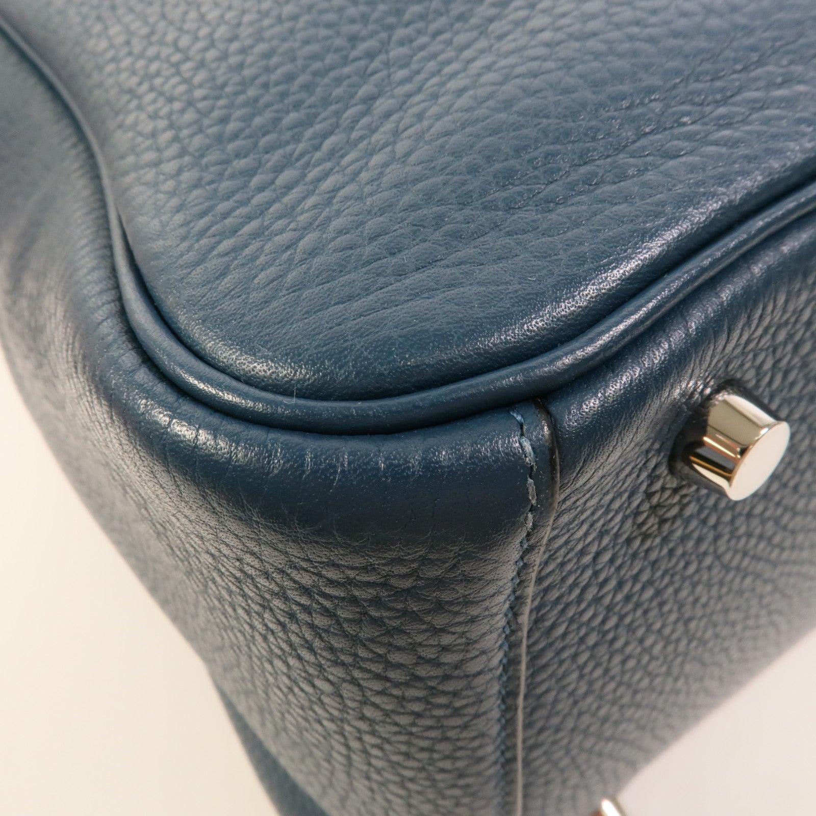 HERMES Clemence皮革Lindy 30手挽肩背兩用袋Colvert