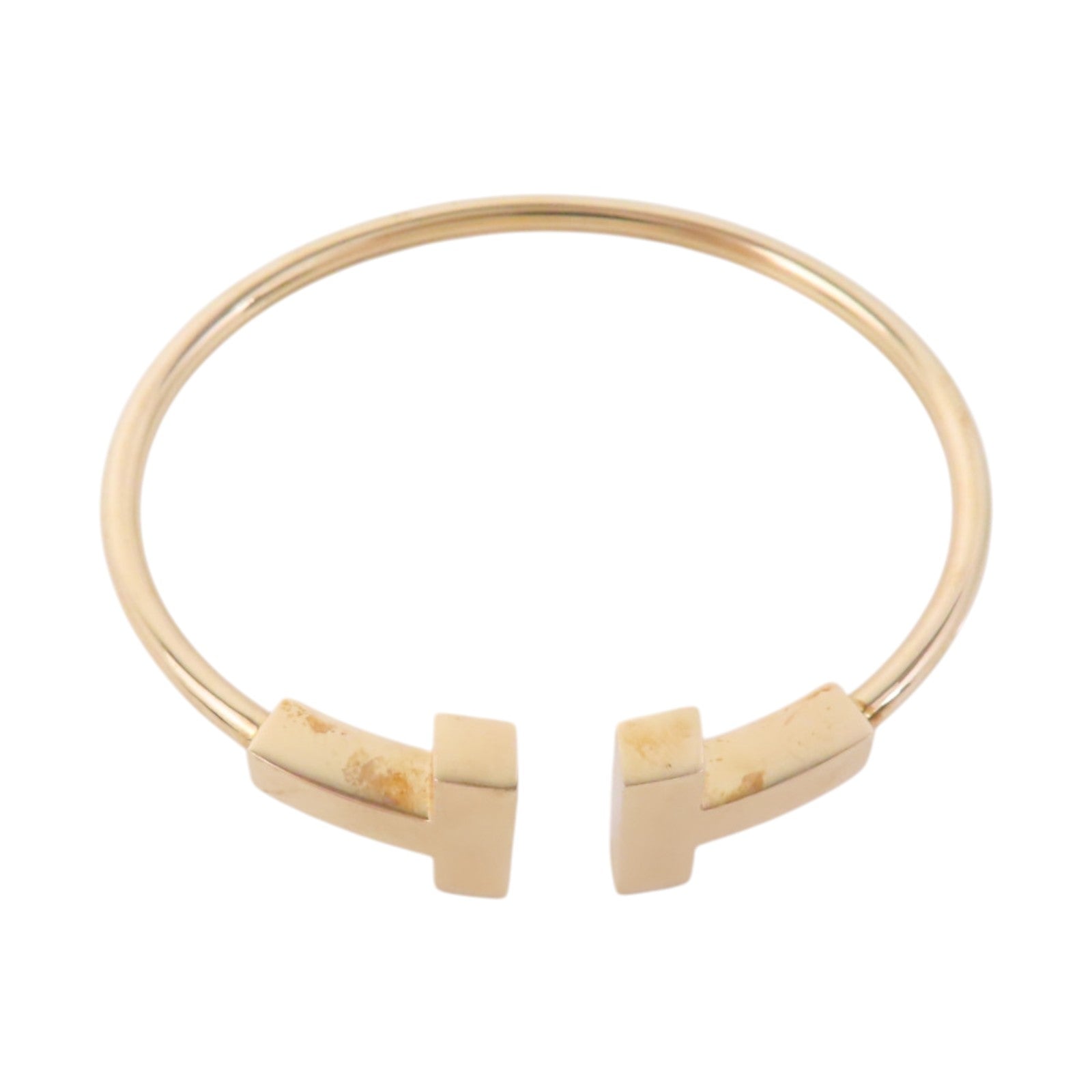 TIFFANY＆CO 18K玫瑰金T Wire Bracelet手鏈