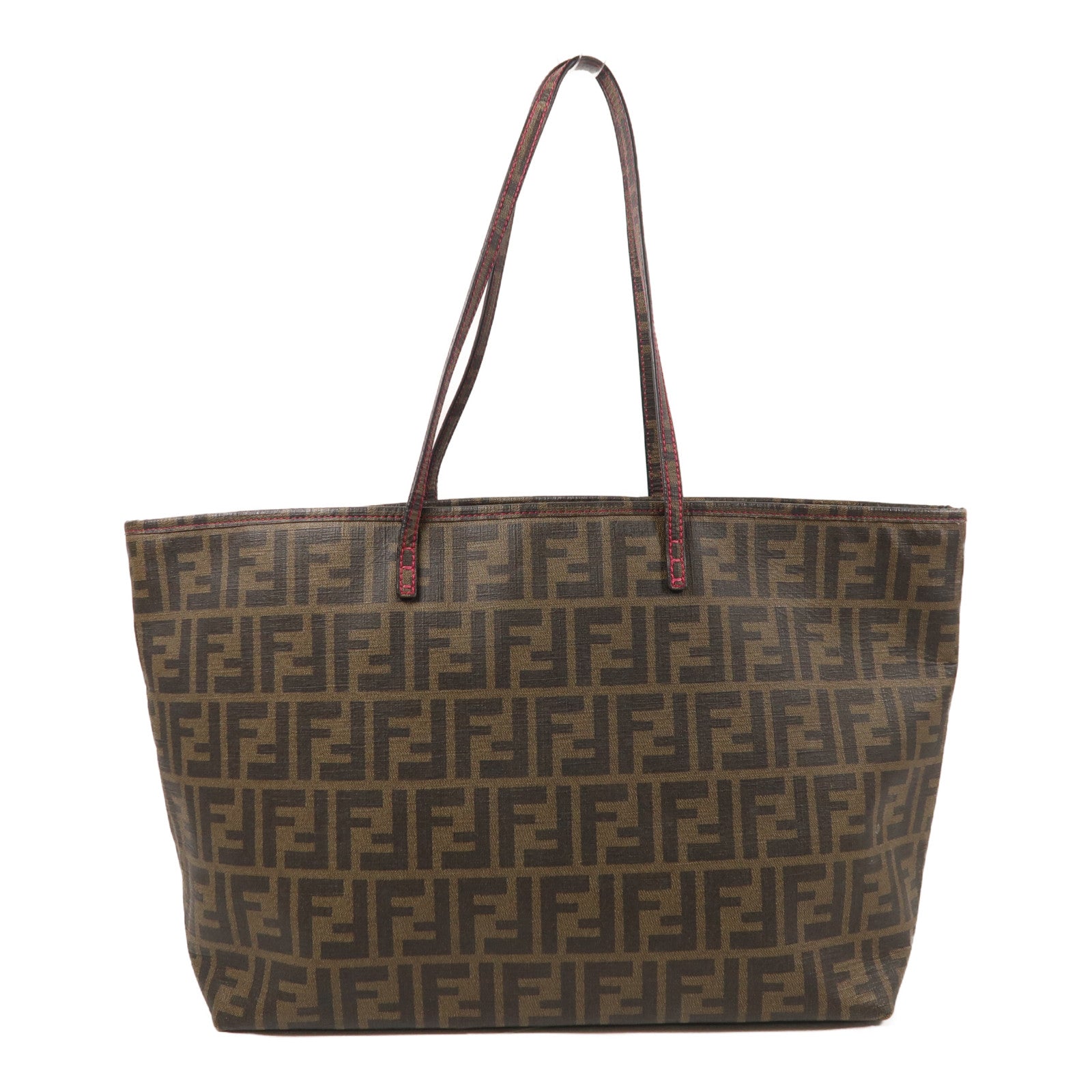 FENDI 塗層帆布Tote Bag肩背袋
