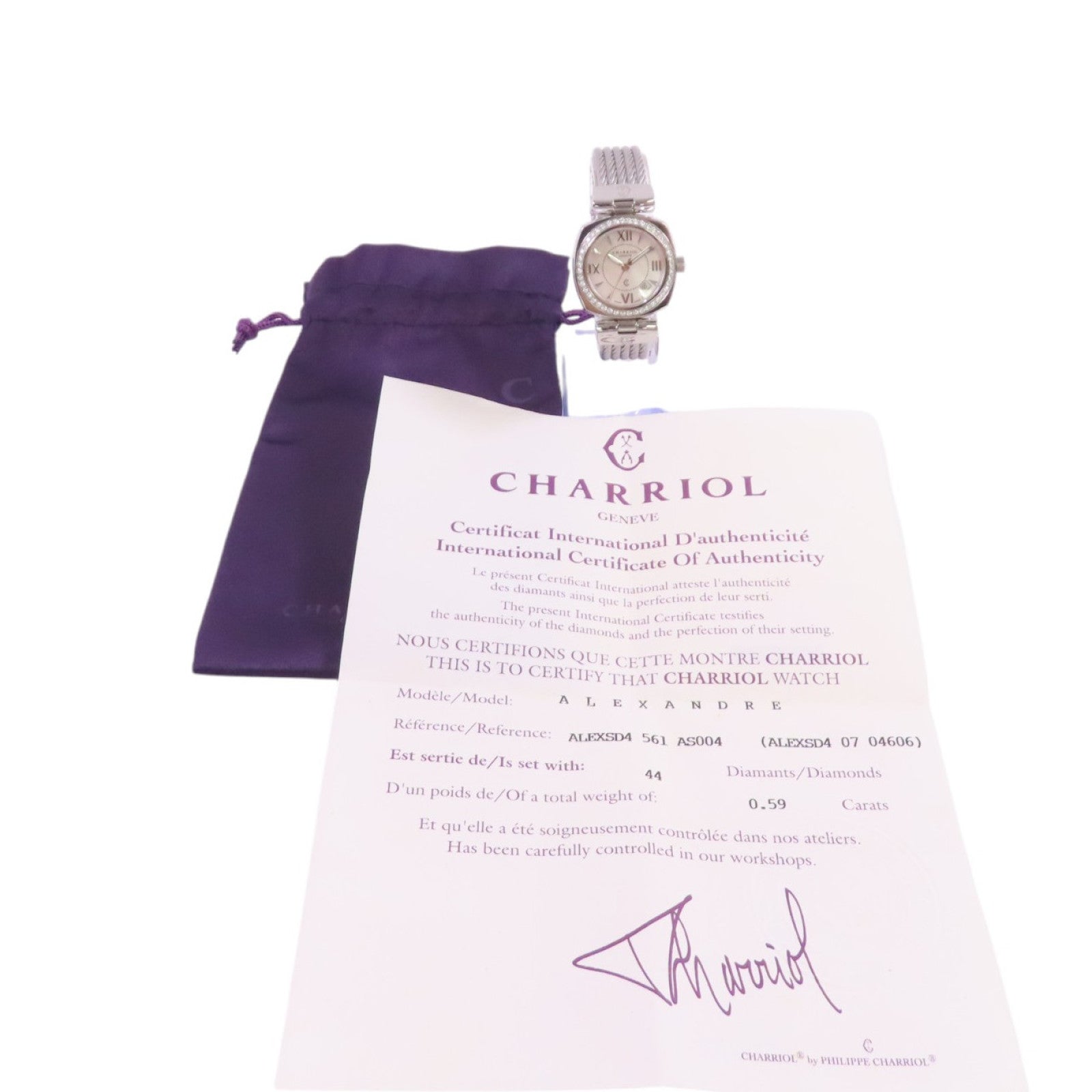 CHARRIOL Alexandre ALEXSD4 561 AS004