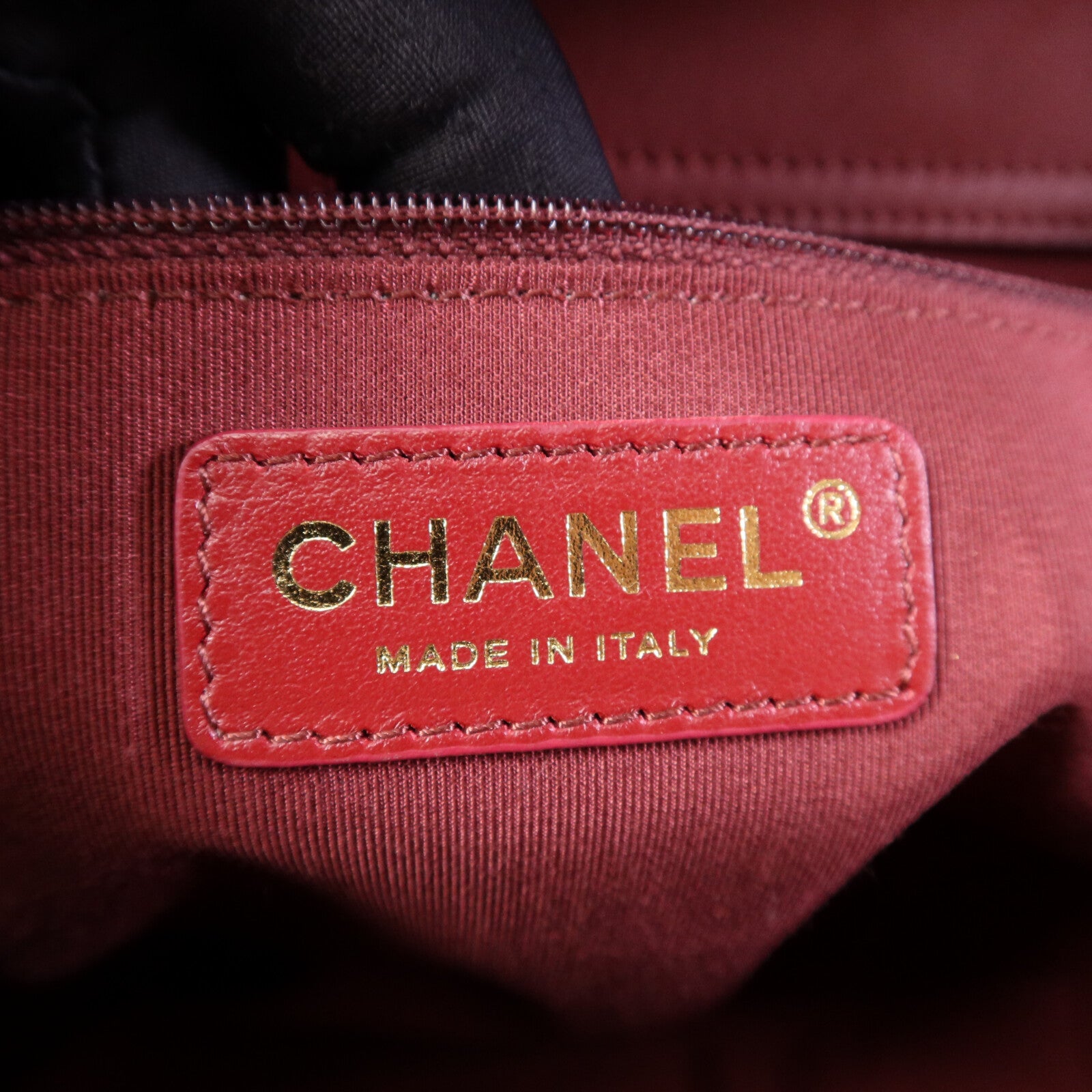 CHANEL 牛皮皮革2 Way Shoulder Bag金扣鏈帶肩背袋