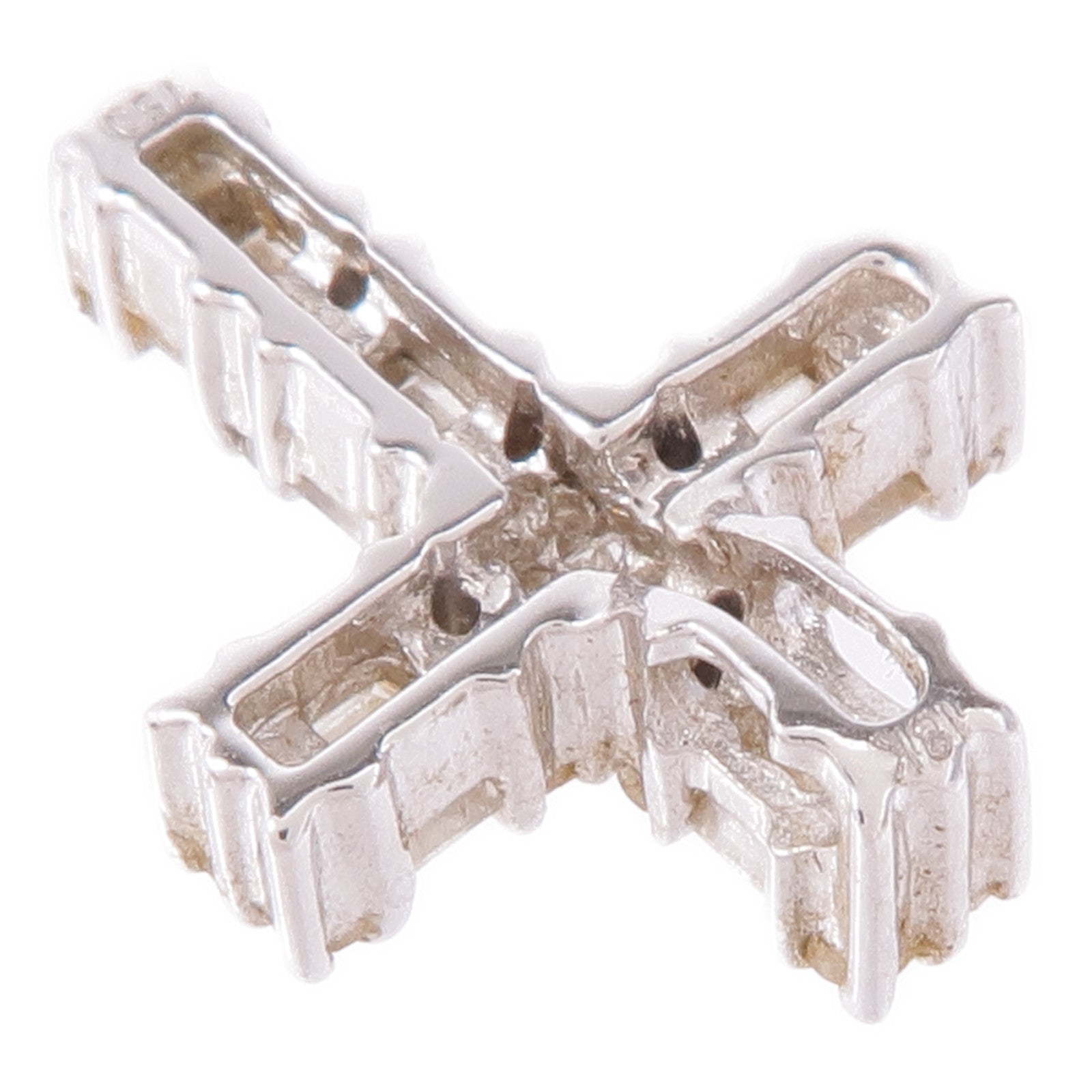 JEWELRY Diamond Pendant Top 18K White Gold