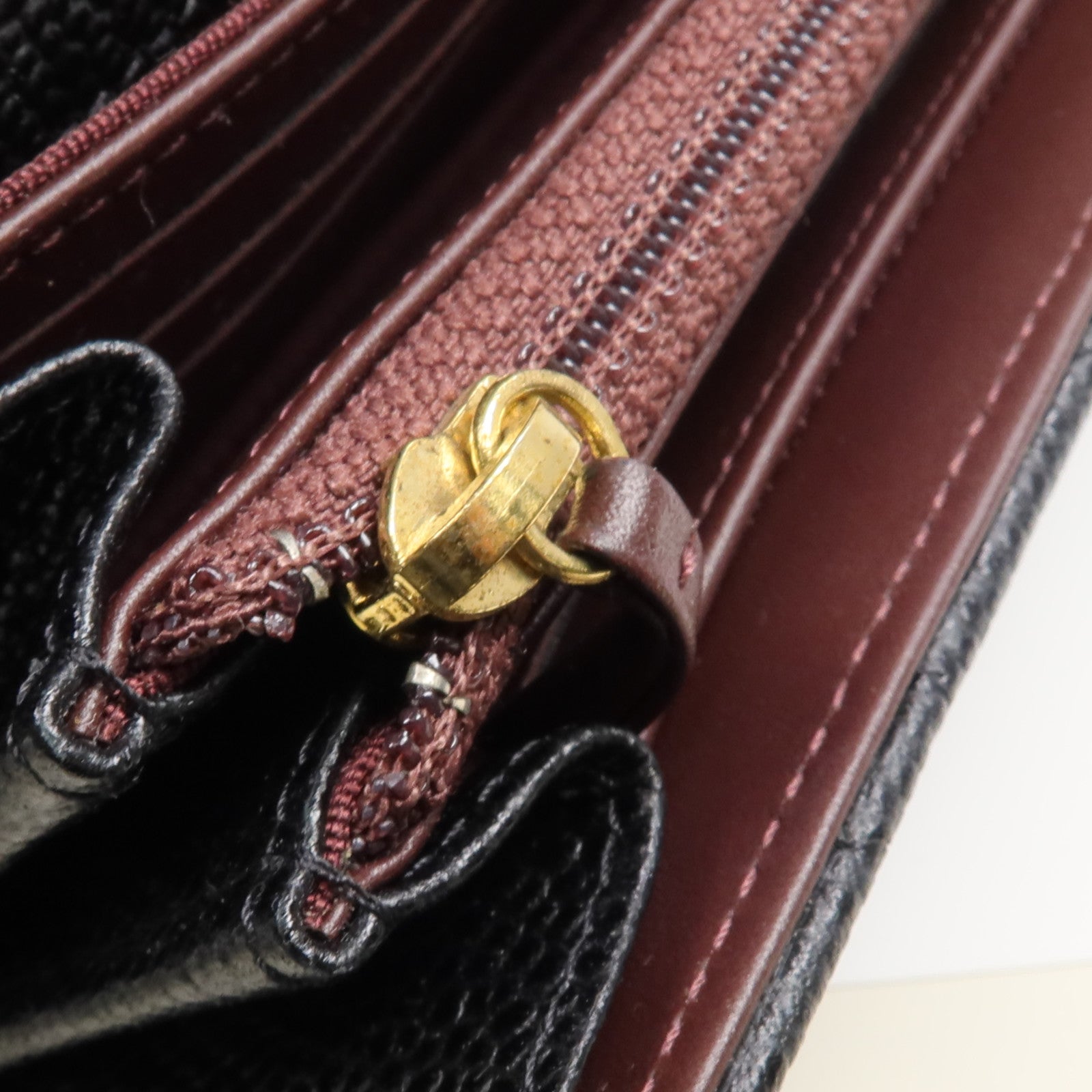 CHANEL 牛皮皮革Classic Long Flap Wallet金扣長錢包