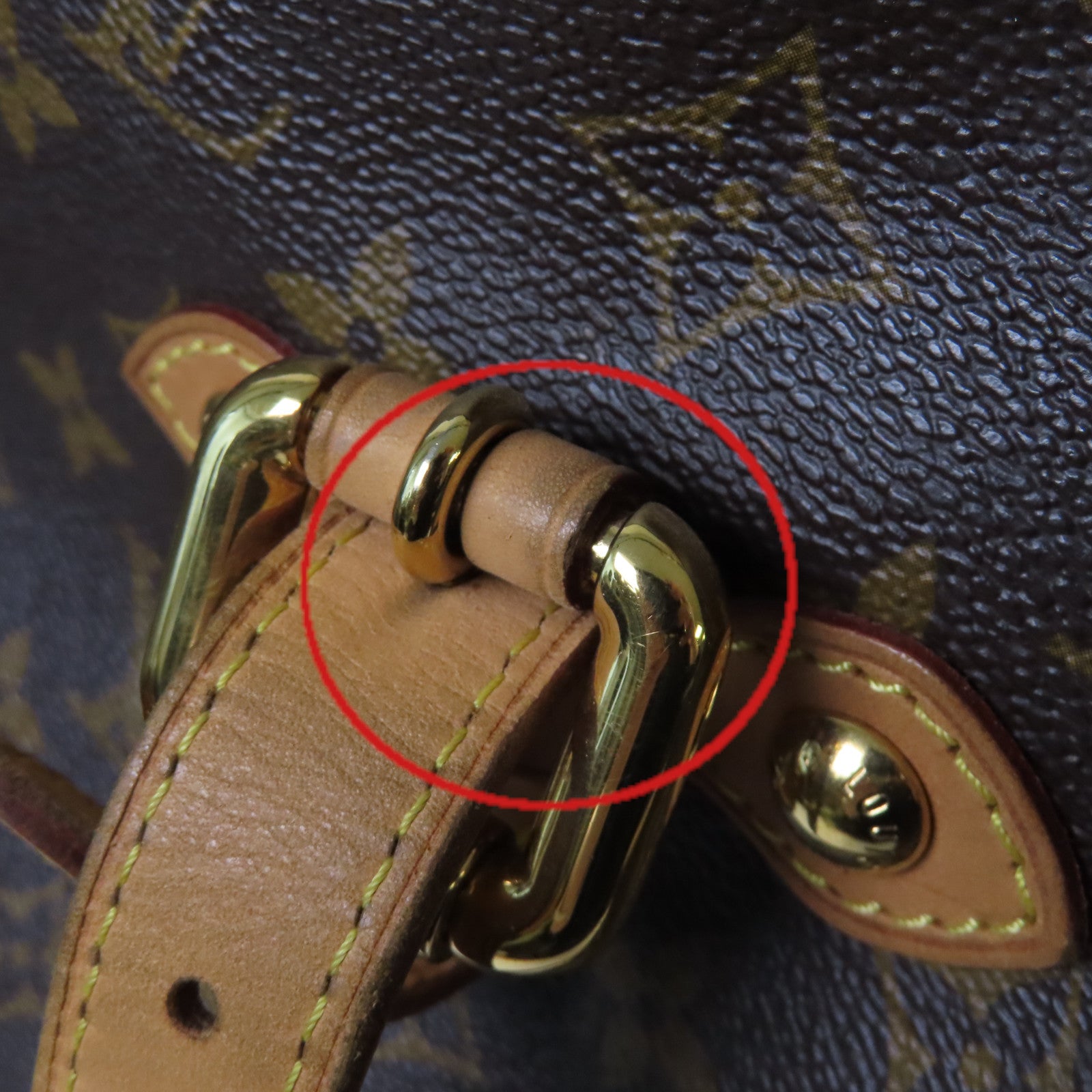 LOUIS VUITTON 【激減優惠】Monogram Palermo GM 2Way Shoulder Bag金扣手挽肩背兩用袋啡色