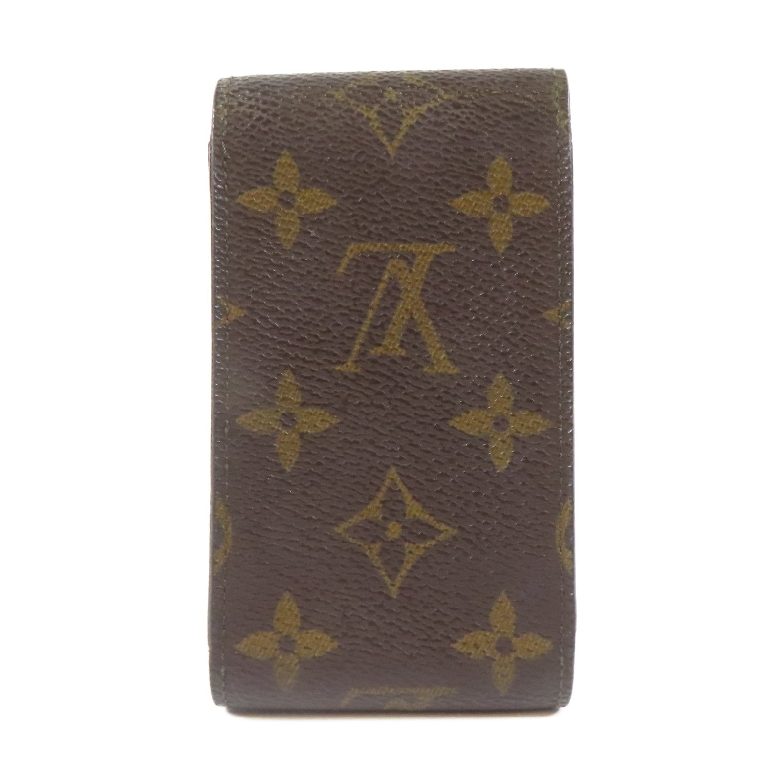 LOUIS VUITTON Monogram Cigarette Case煙盒啡色