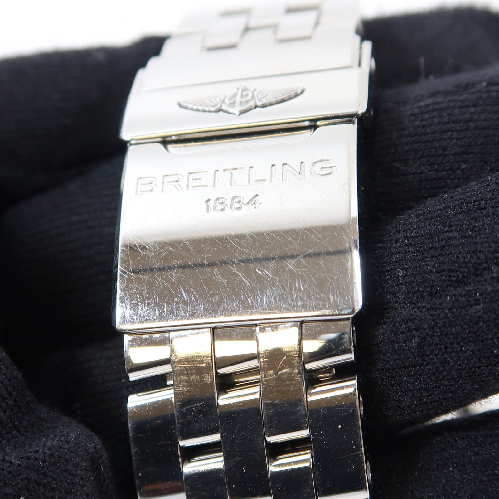 BREITLING Chronomat不鏽鋼手錶自動機芯黑色