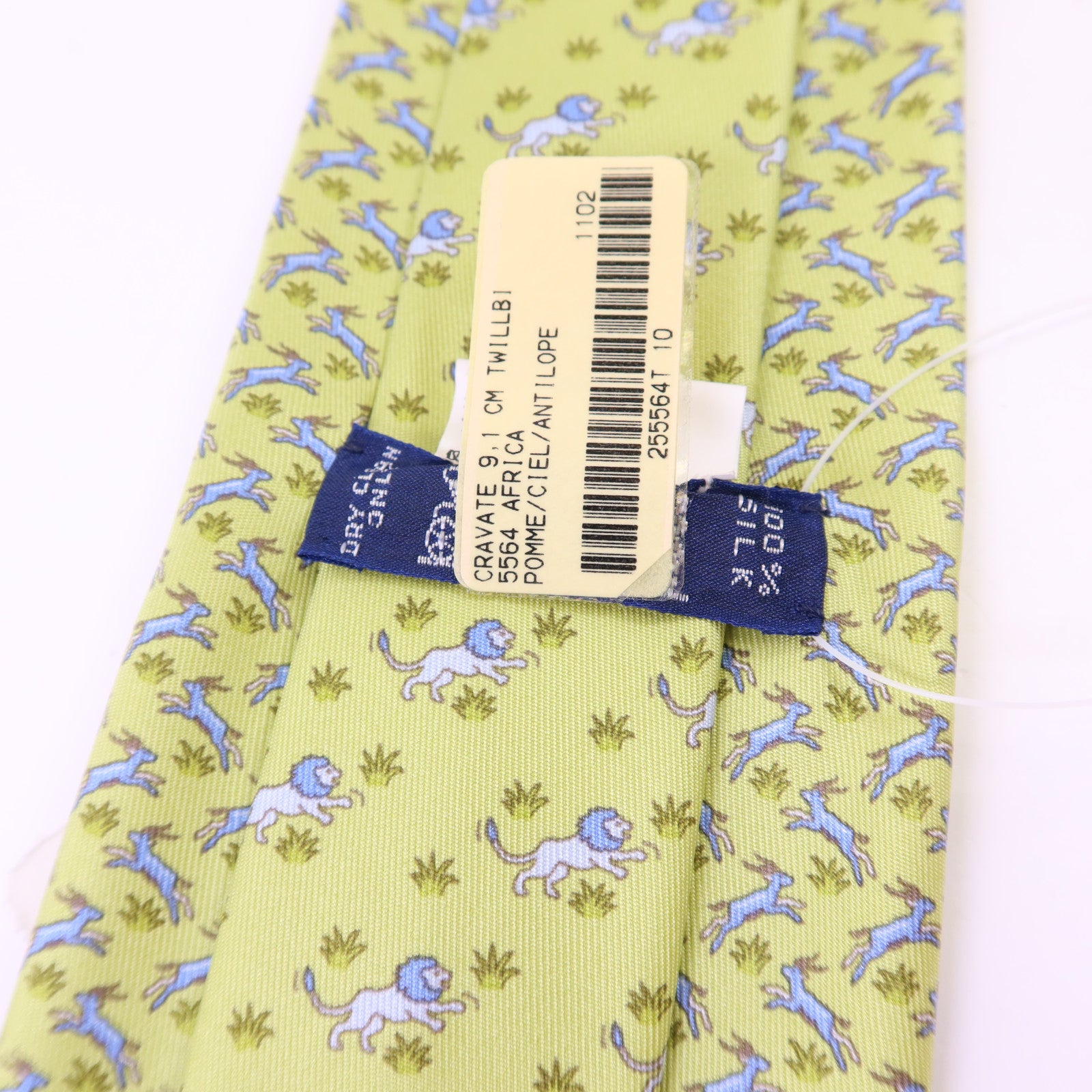 HERMES 【激減優惠】絲質Necktie領帶