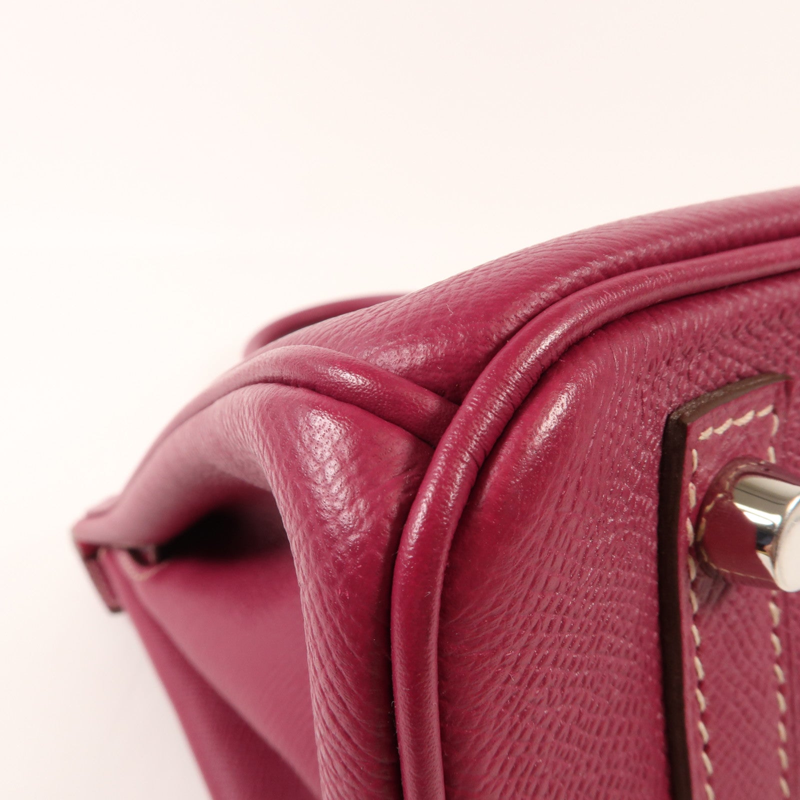HERMES Epsom皮革Birkin 30銀扣手挽袋