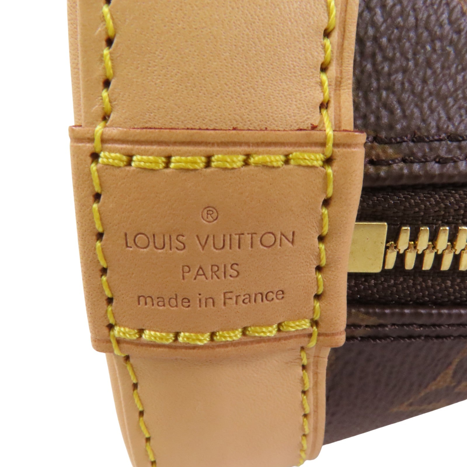 LOUIS VUITTON Monogram Alma BB金扣手挽肩背兩用袋