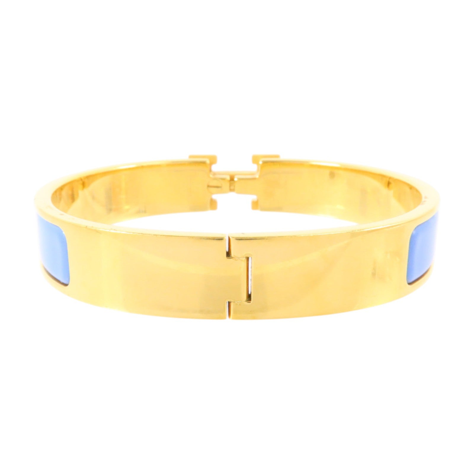 HERMES 金屬/琺瑯Clic H Bracelet金扣手鏈