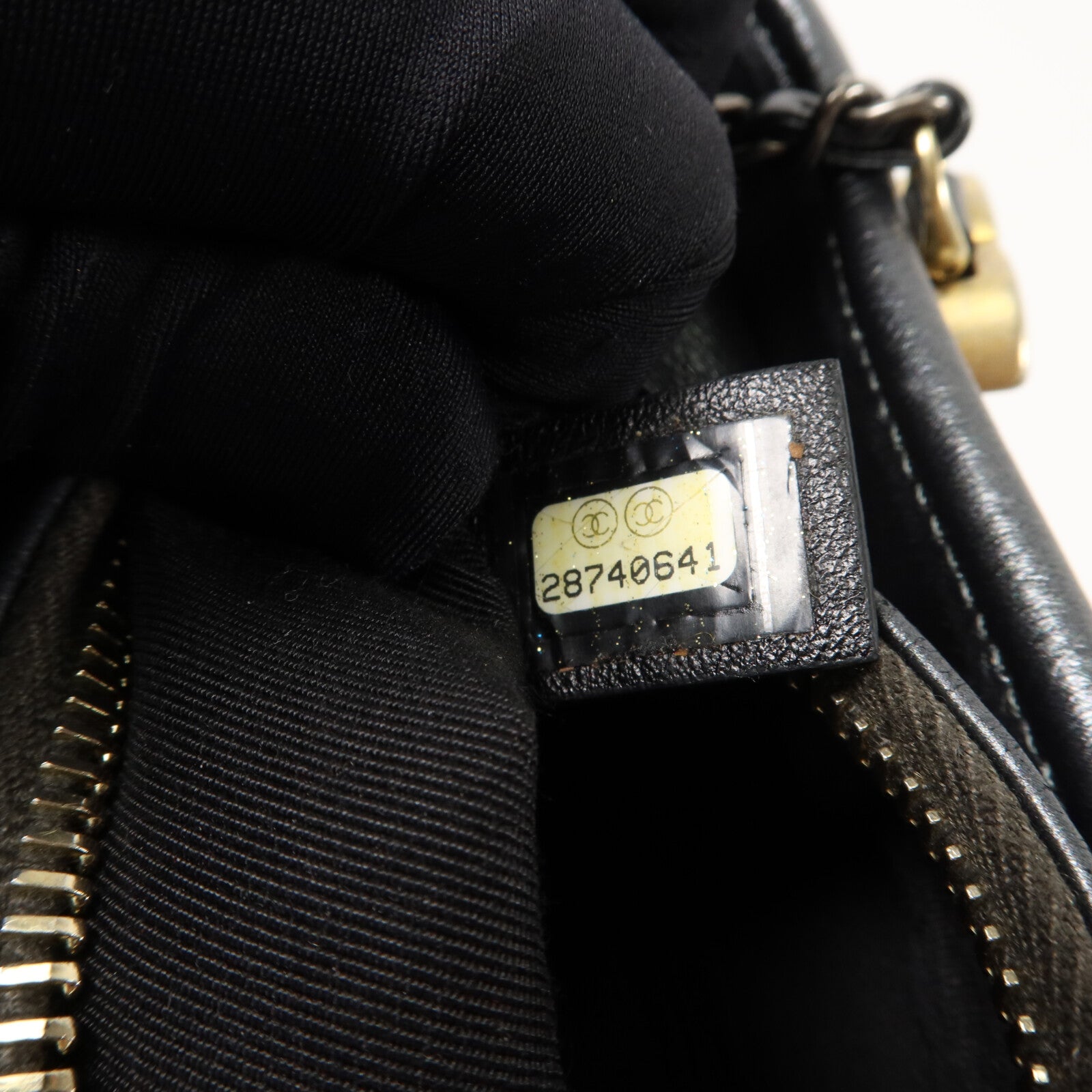 CHANEL 牛皮皮革Mini Gabrielle鏈帶肩背袋