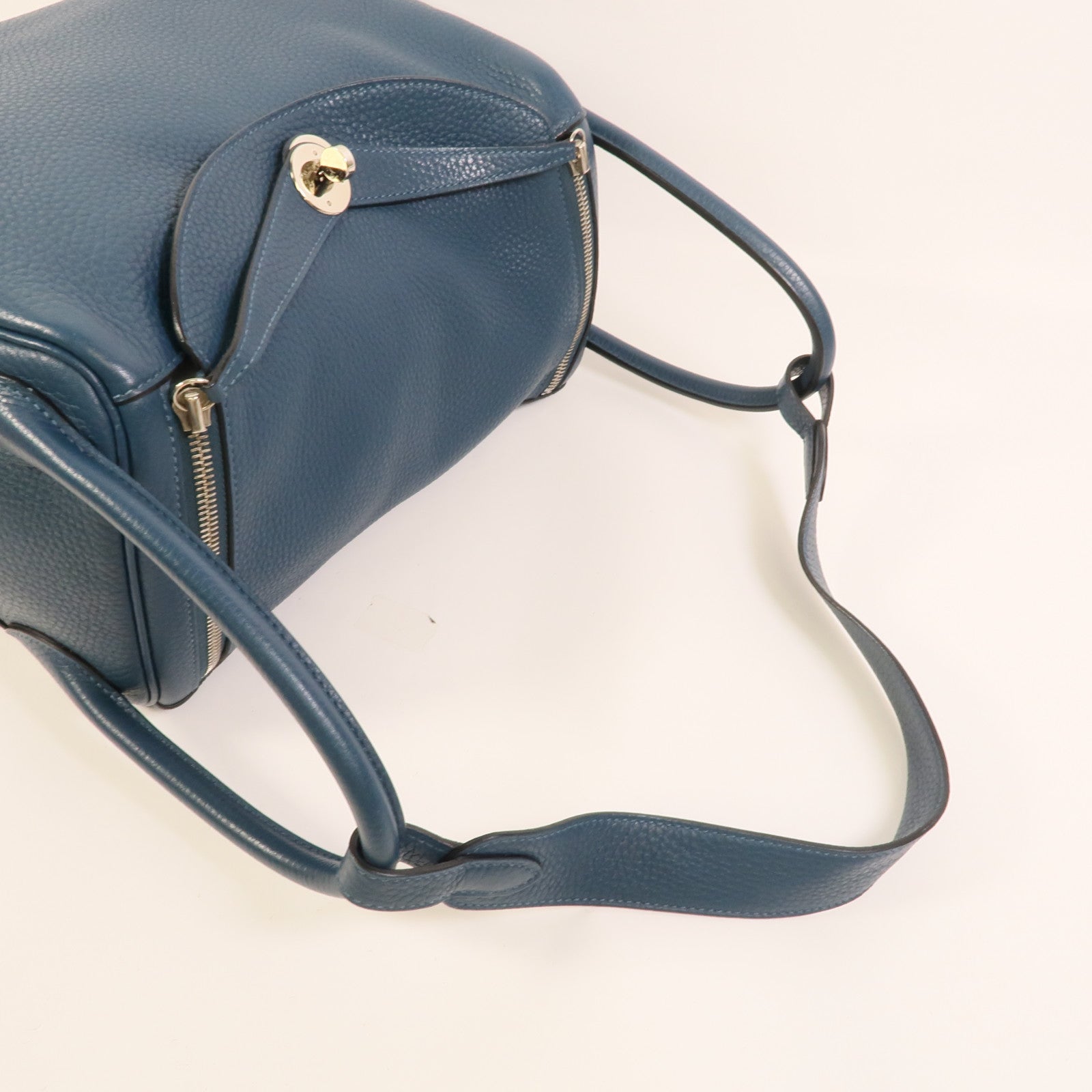 HERMES Clemence皮革Lindy 30手挽肩背兩用袋Colvert