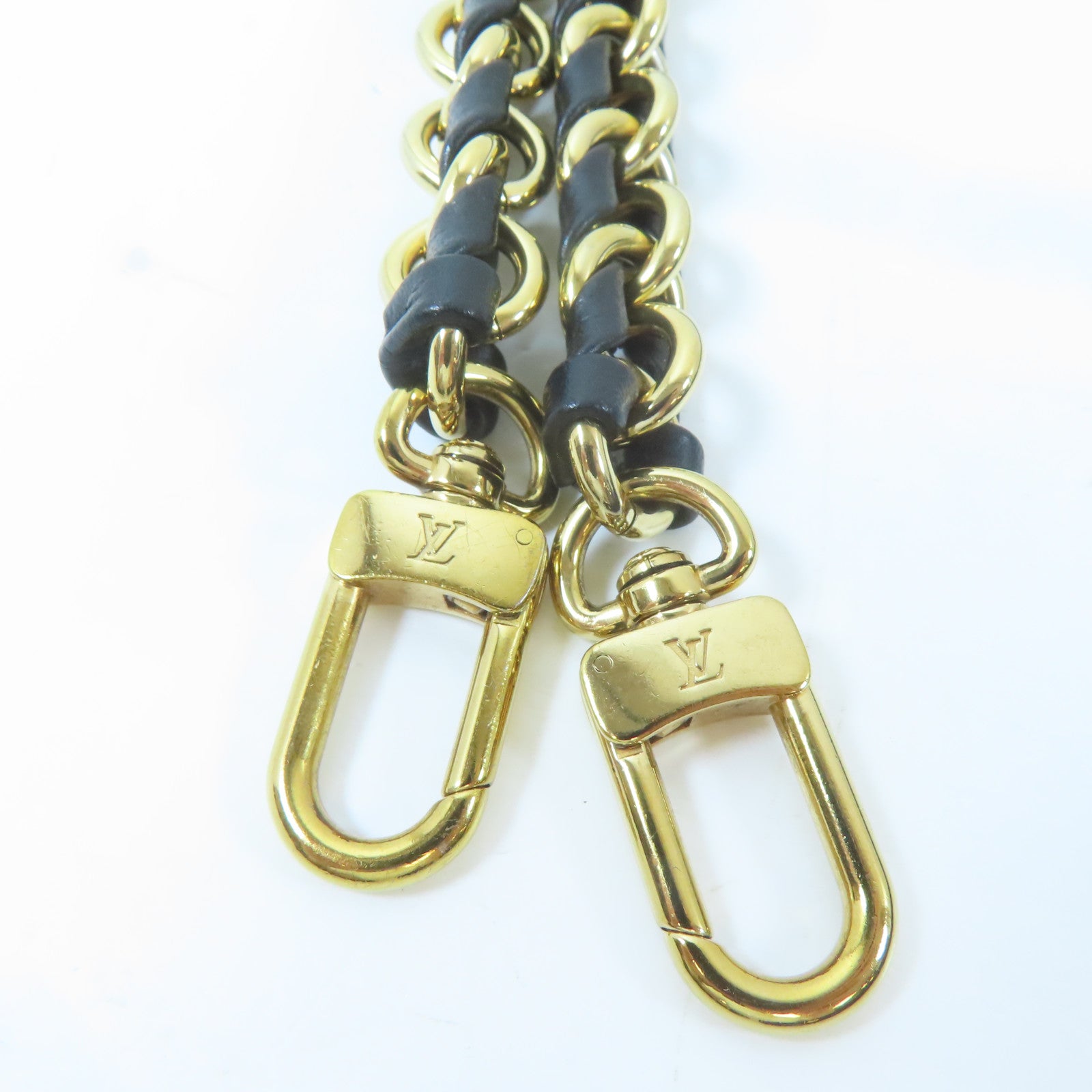 LOUIS VUITTON Monogram Empreinte Multi Pochette Accessoires金扣肩背袋黑色