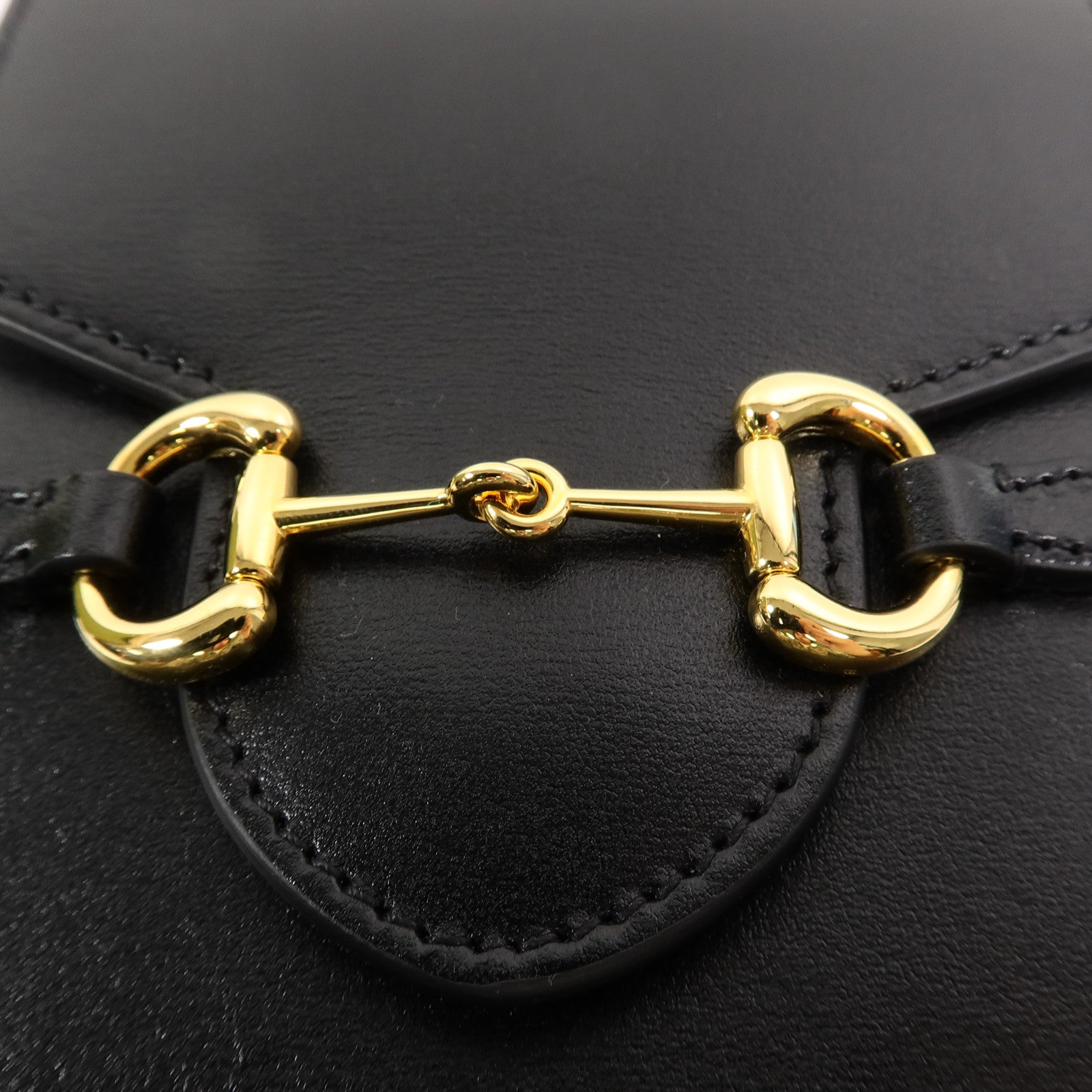 GUCCI 牛皮皮革1955 Horsebit肩背袋