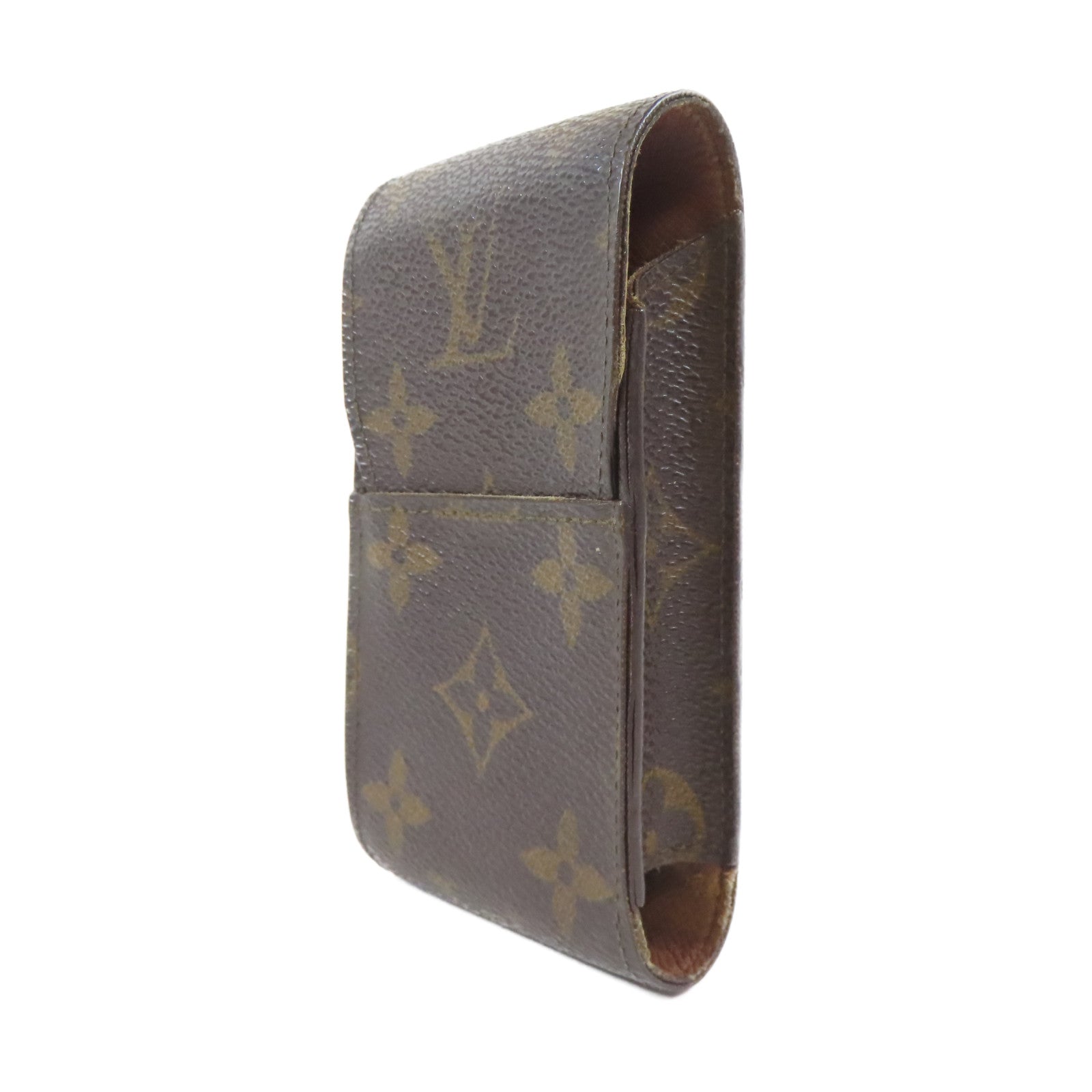 LOUIS VUITTON Monogram Cigarette Case煙盒啡色