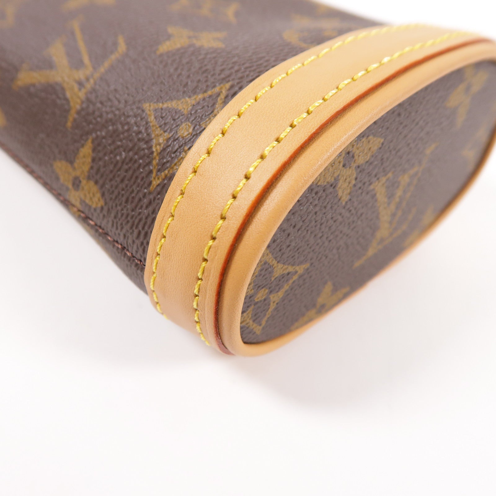 LOUIS VUITTON LV GHW Fold Me Pouch Shoulder Bag M80874 Monogram Brown