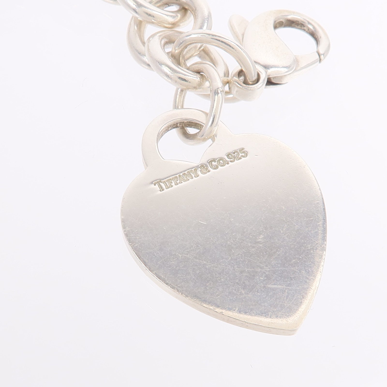 TIFFANY＆CO 925純銀Return to Tiffany Heart Tag Bracelet手鏈