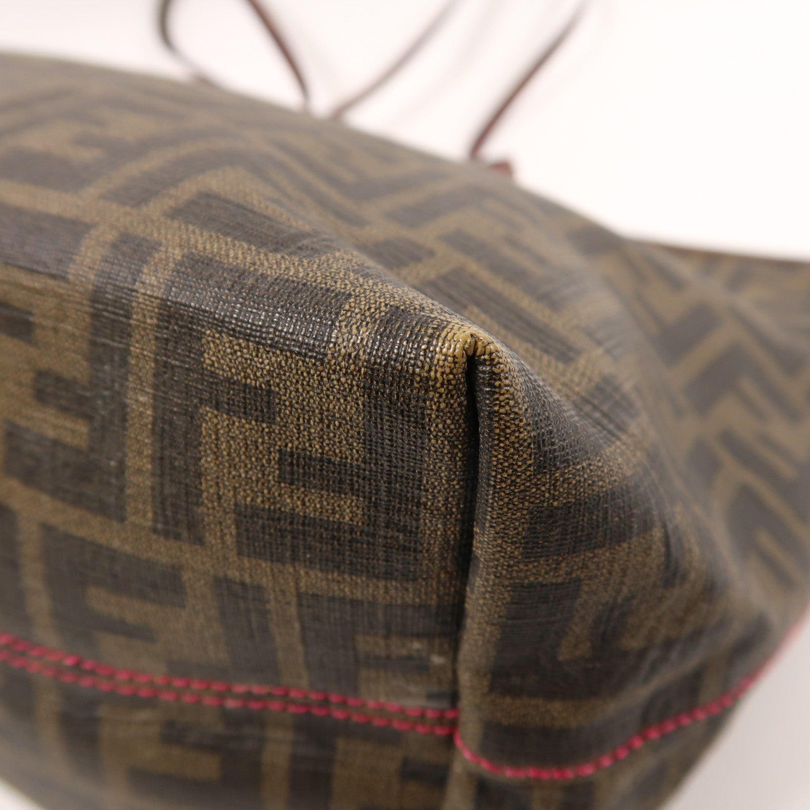 FENDI 塗層帆布Tote Bag肩背袋