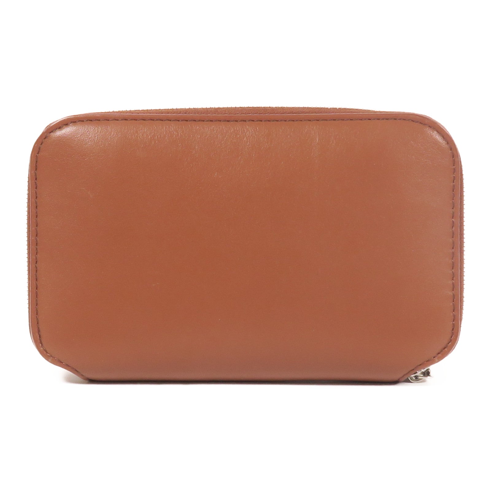 Loro Piana 羊皮皮革Wallet銀扣錢包