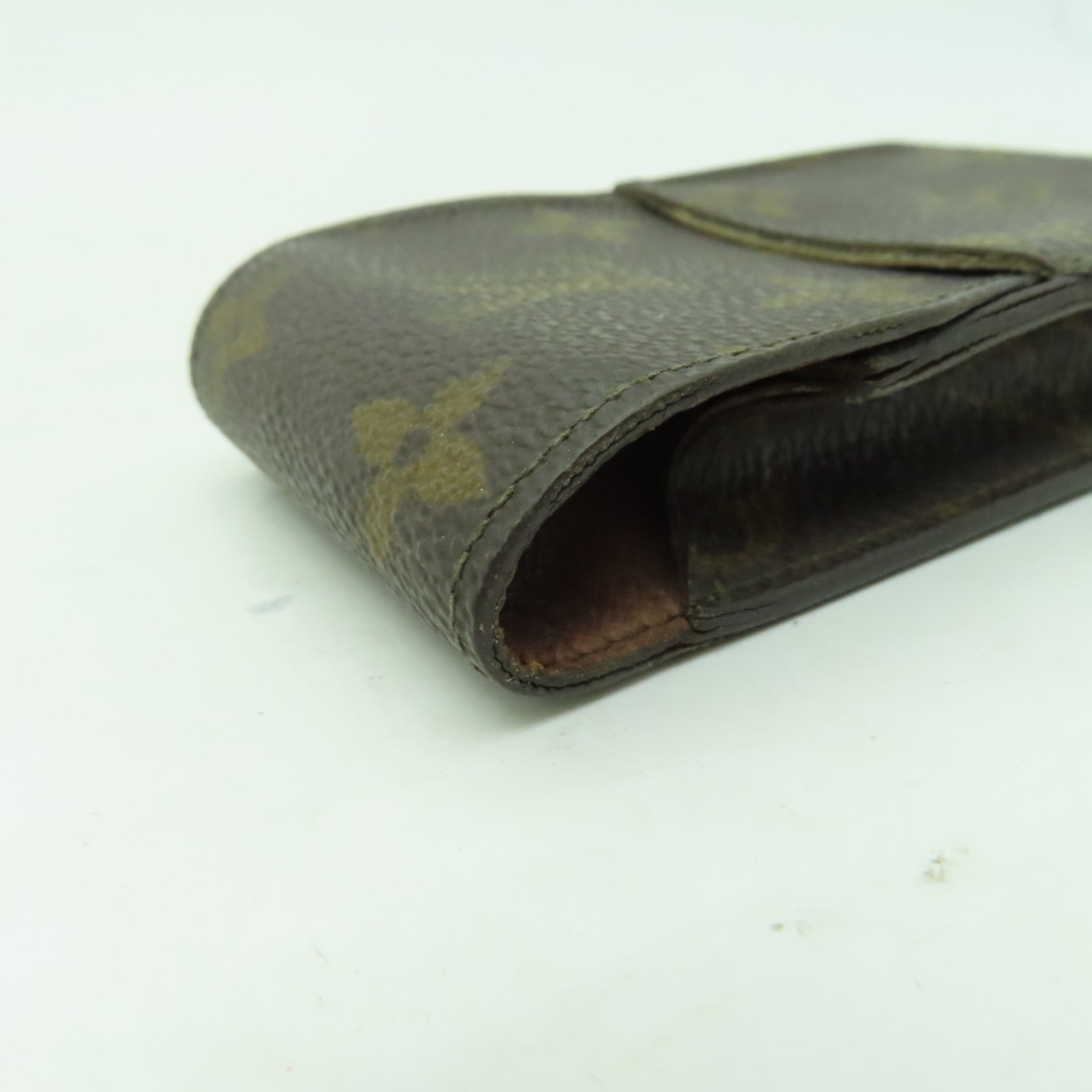 LOUIS VUITTON Monogram Cigarette Case煙盒啡色
