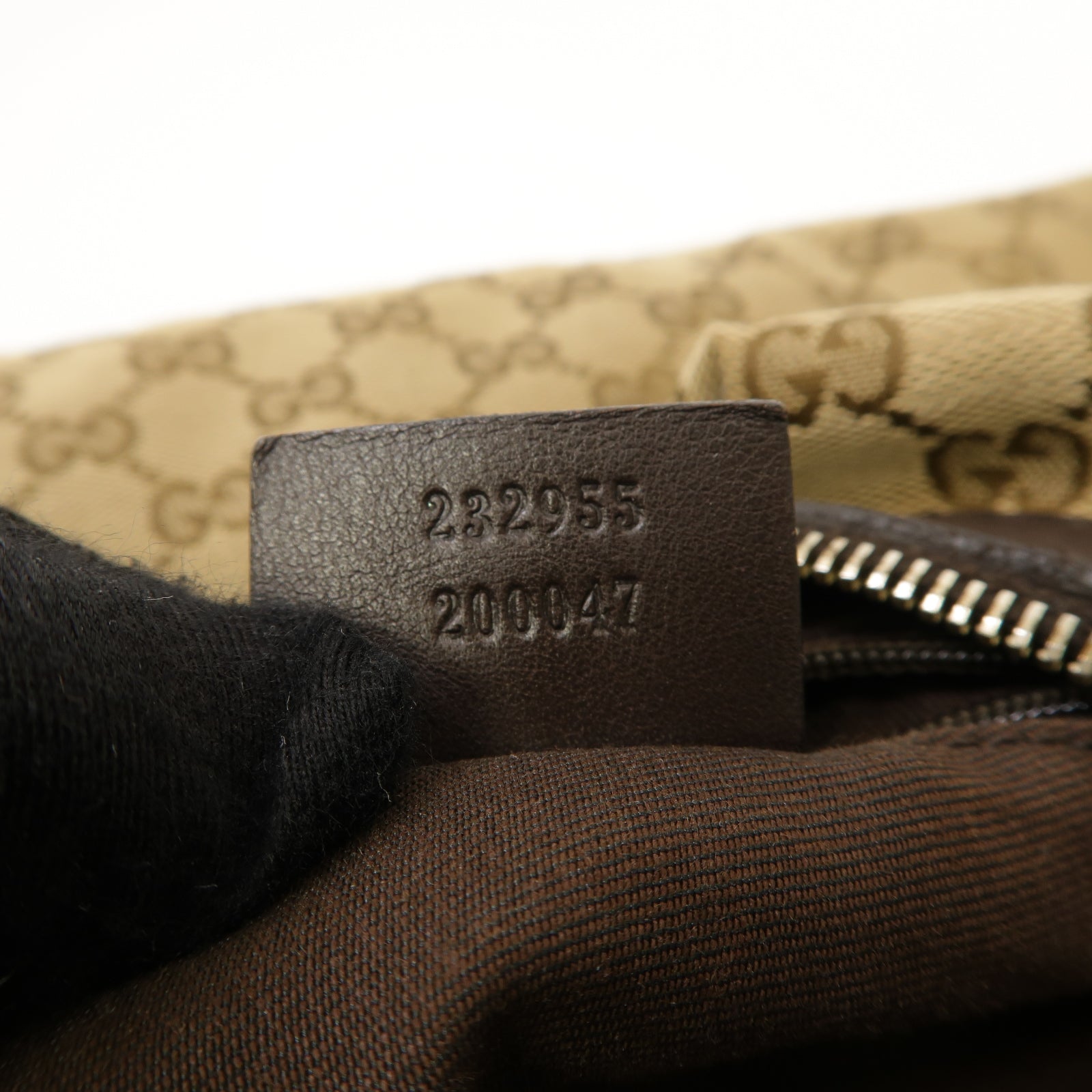 GUCCI 【激減優惠】帆布Shoulder Bag金扣肩背袋棕色