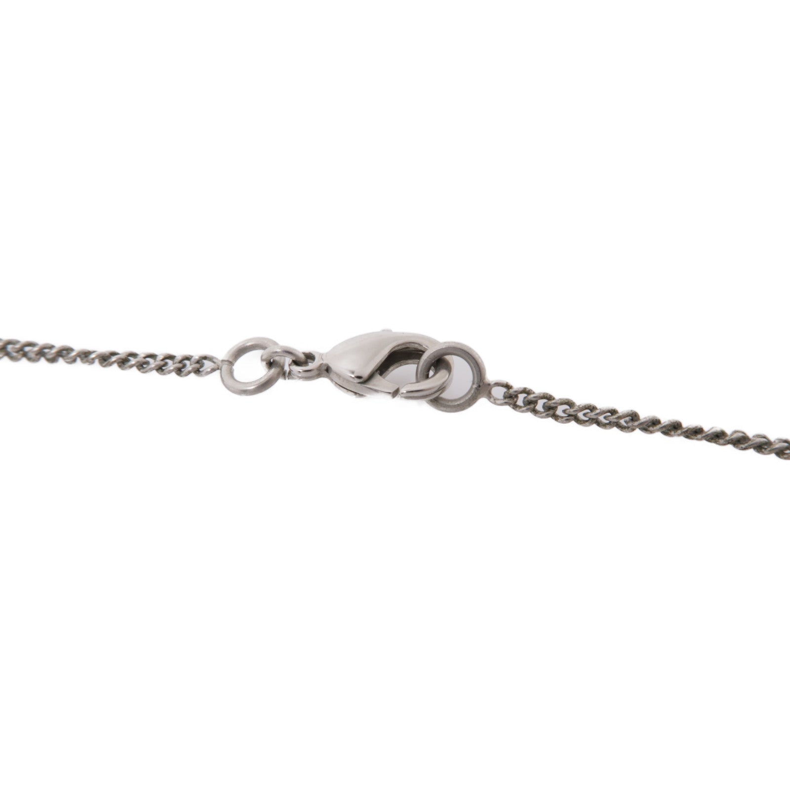 CHANEL 金屬Necklace項鍊銀色/黑色