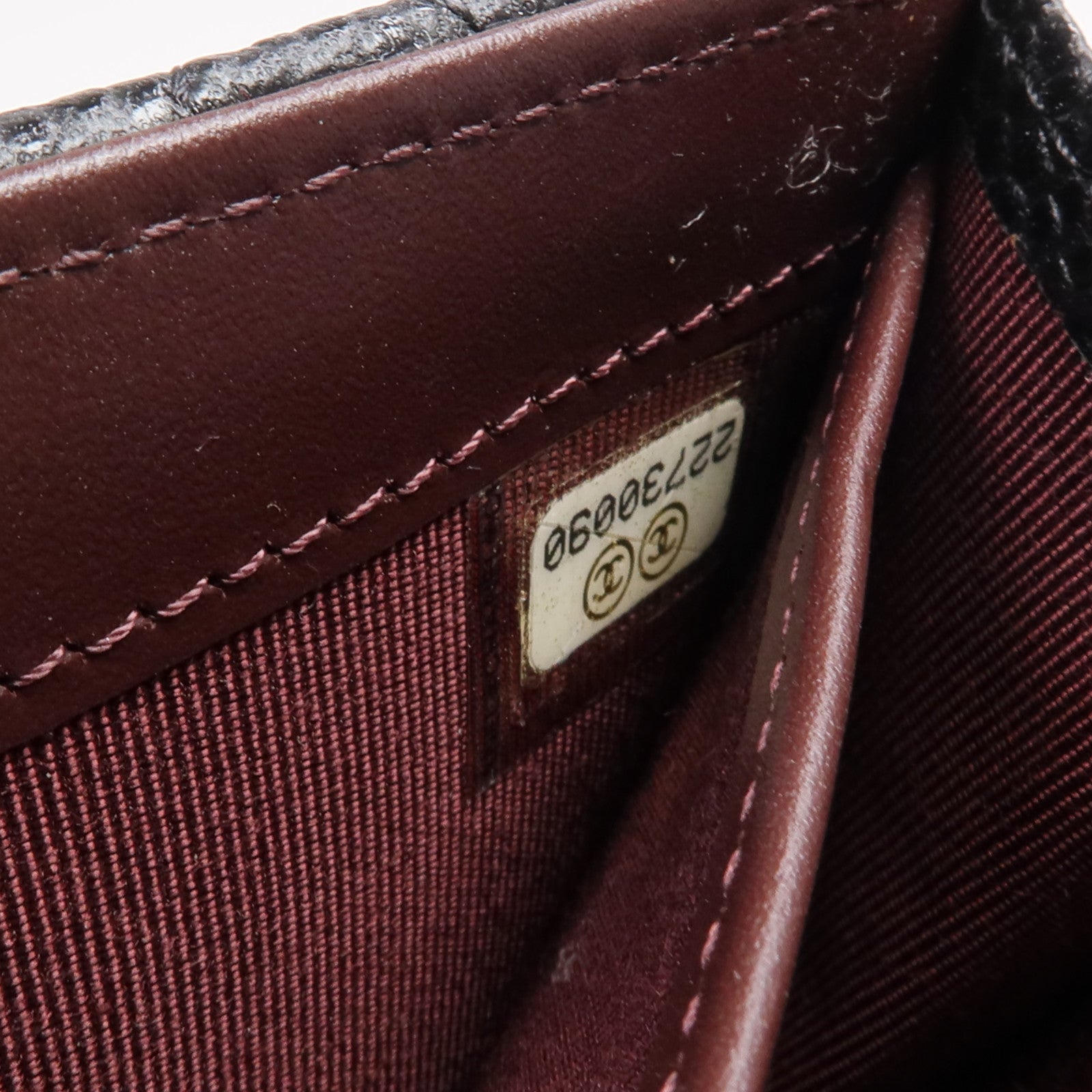 CHANEL 牛皮皮革Classic Long Flap Wallet金扣長錢包
