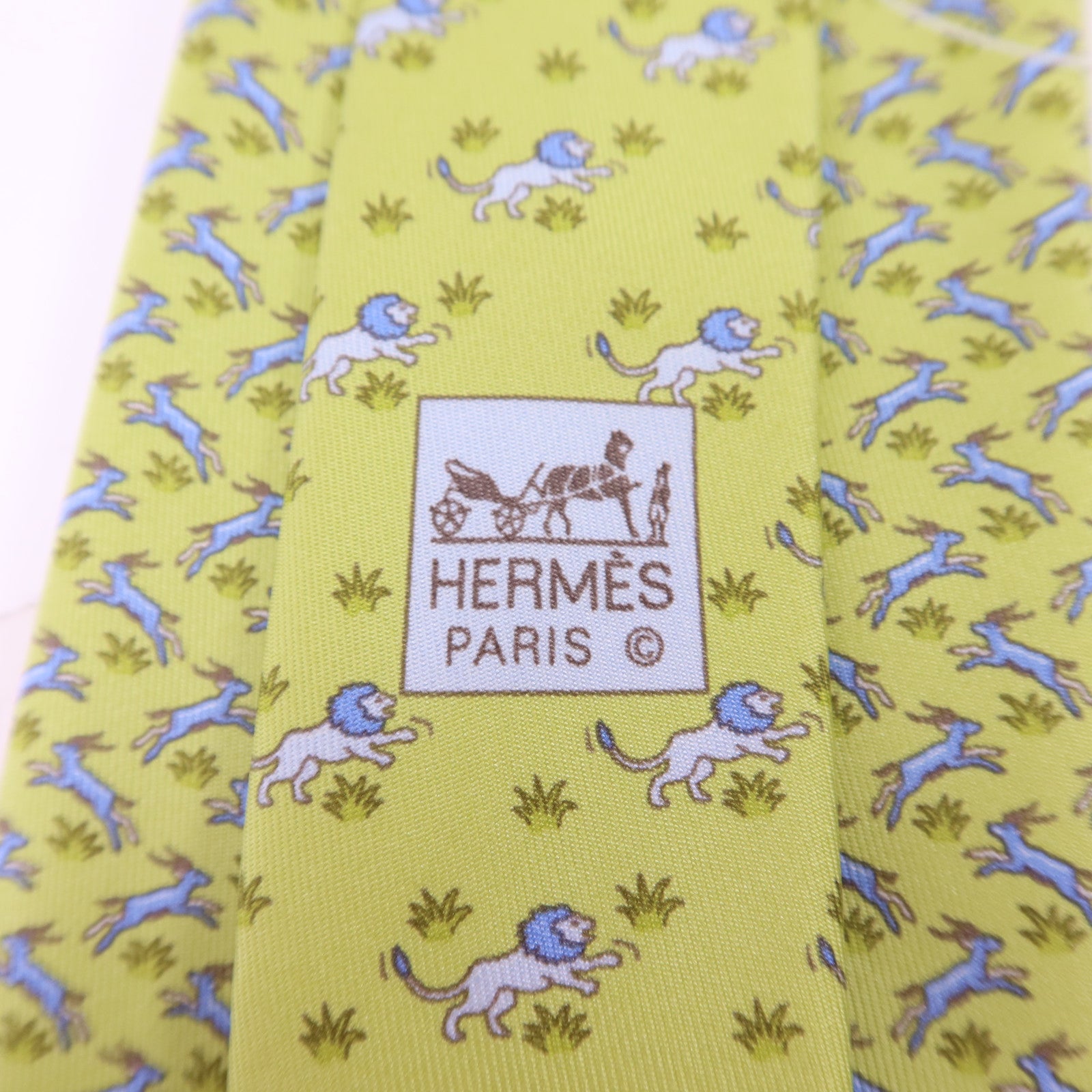 HERMES 【激減優惠】絲質Necktie領帶
