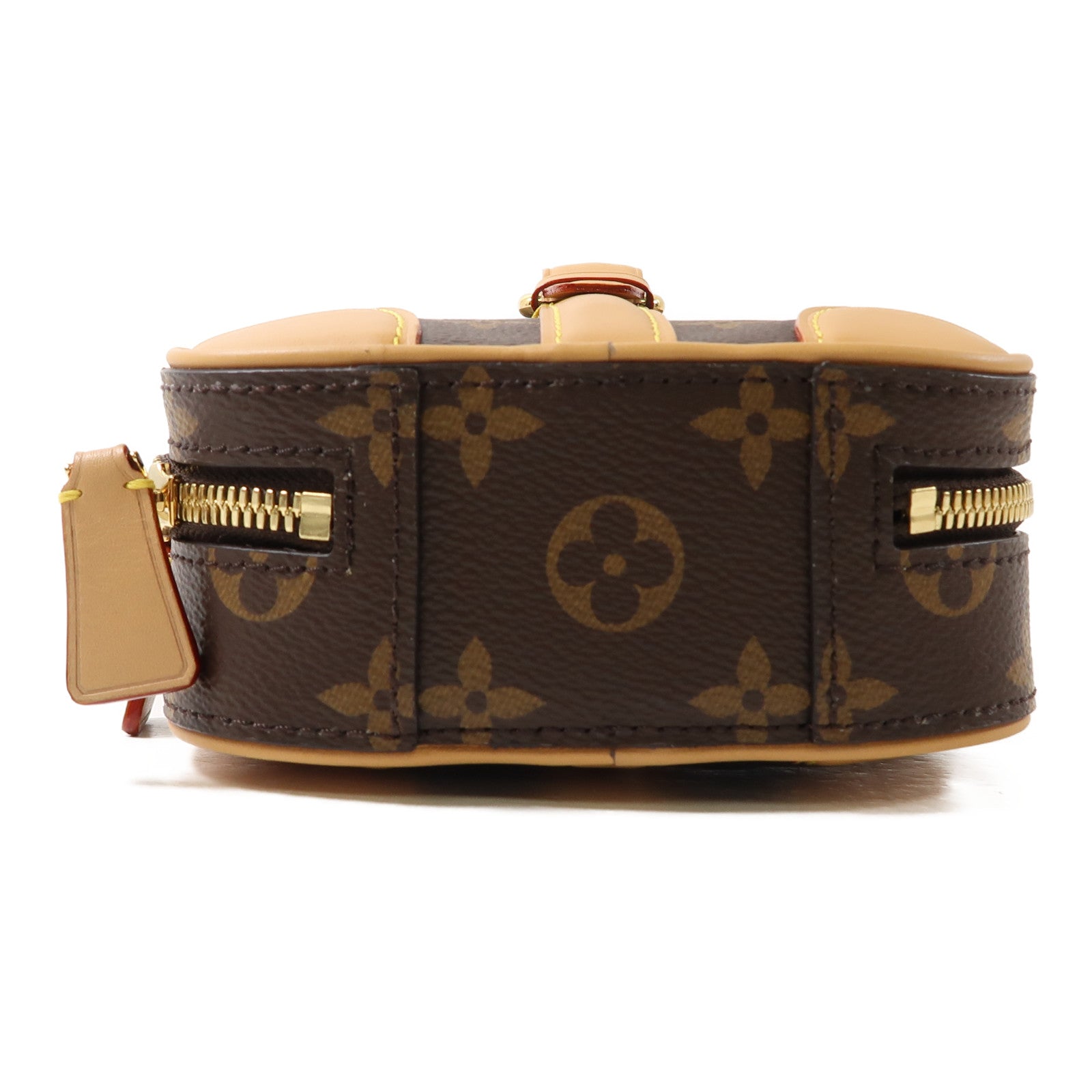 LOUIS VUITTON 【激減優惠】塗層帆布Verticale金扣手挽肩背兩用袋啡色