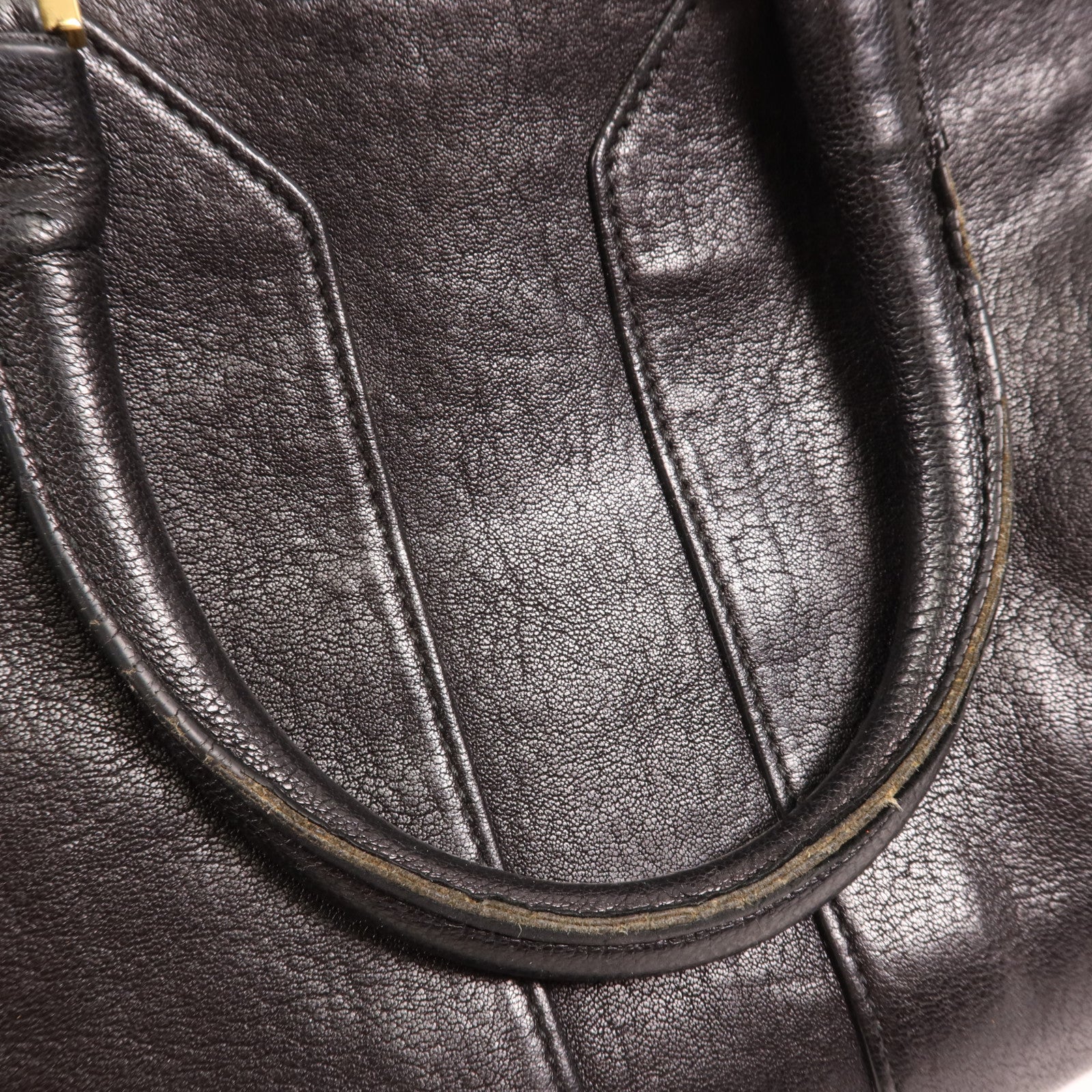 YVES SAINT LAURENT 牛皮皮革Cabas Chyc金扣手挽肩背兩用袋