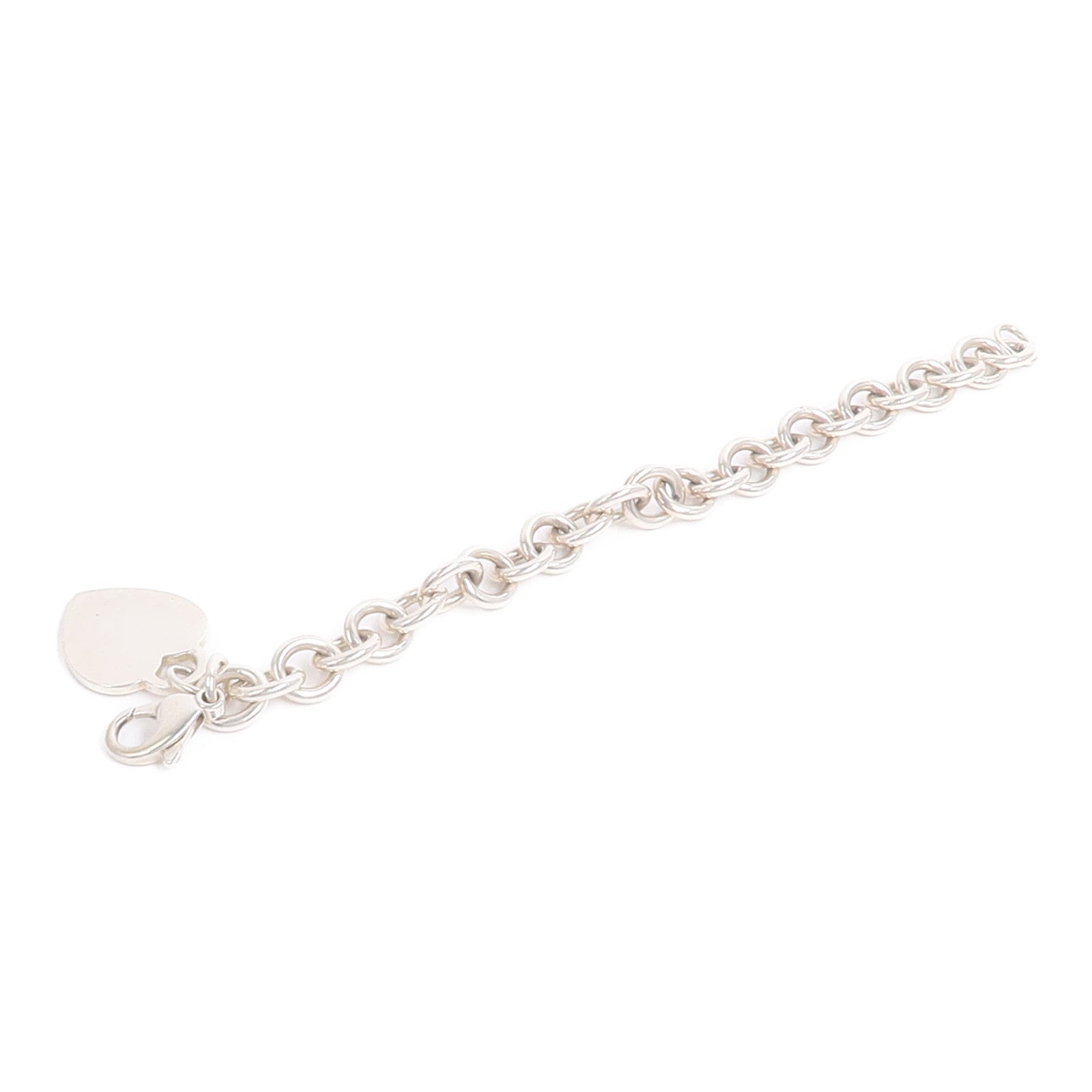 TIFFANY＆CO 925純銀Return to Tiffany Heart Tag Bracelet手鏈
