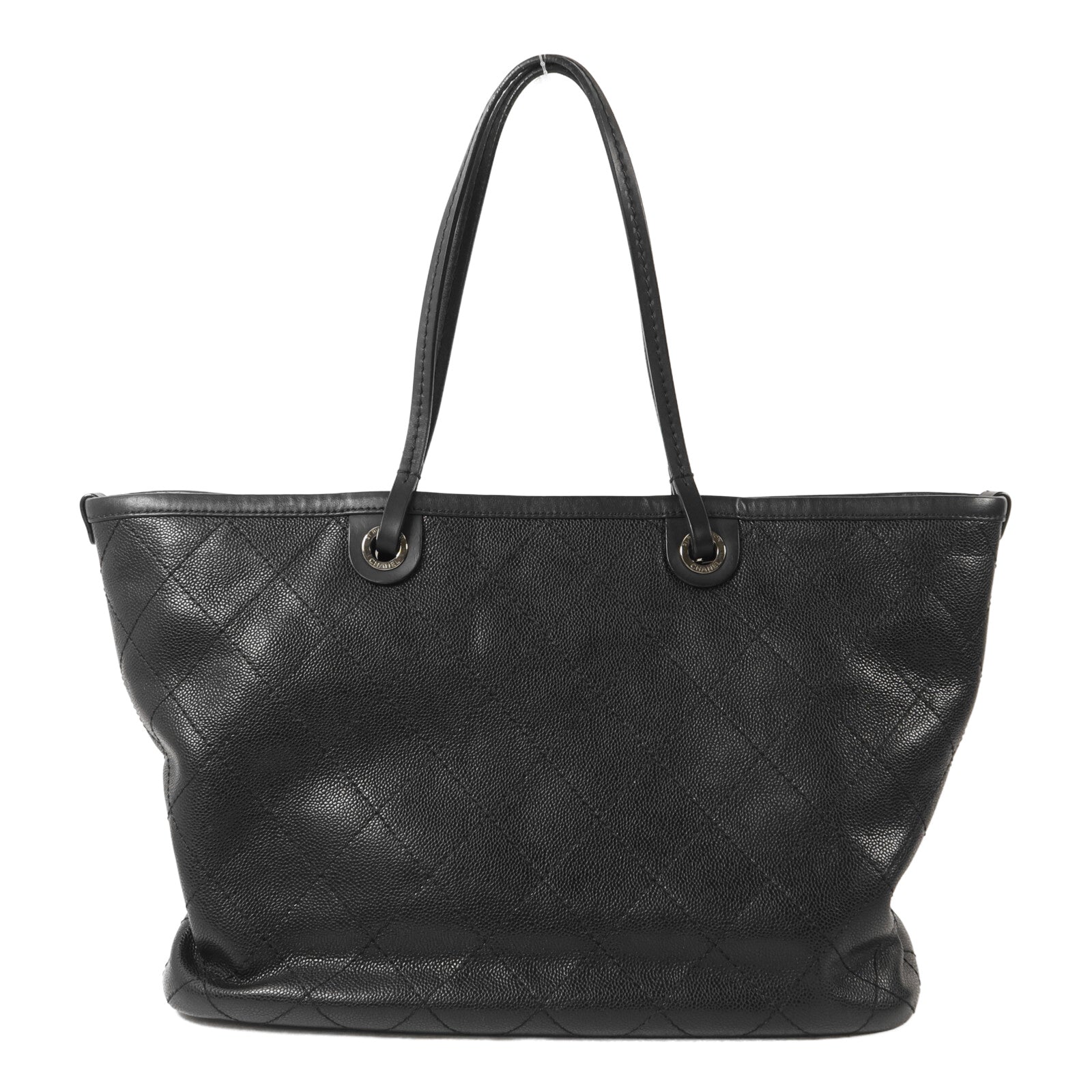 CHANEL 牛皮皮革On the Road Tote手挽袋
