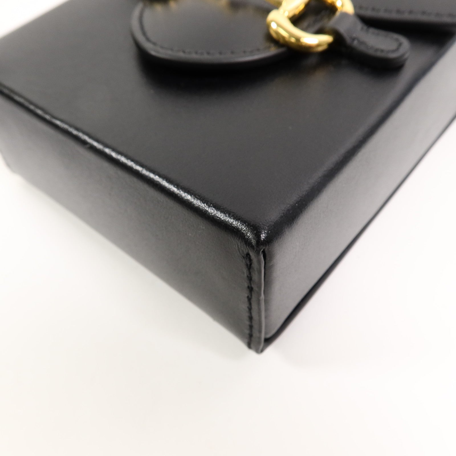 GUCCI 牛皮皮革1955 Horsebit肩背袋