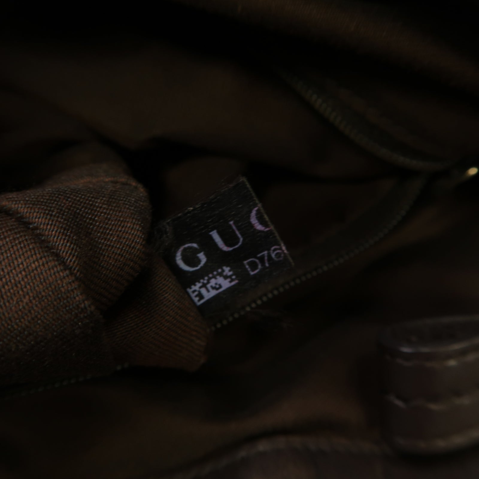 GUCCI 【激減優惠】帆布Shoulder Bag金扣肩背袋棕色
