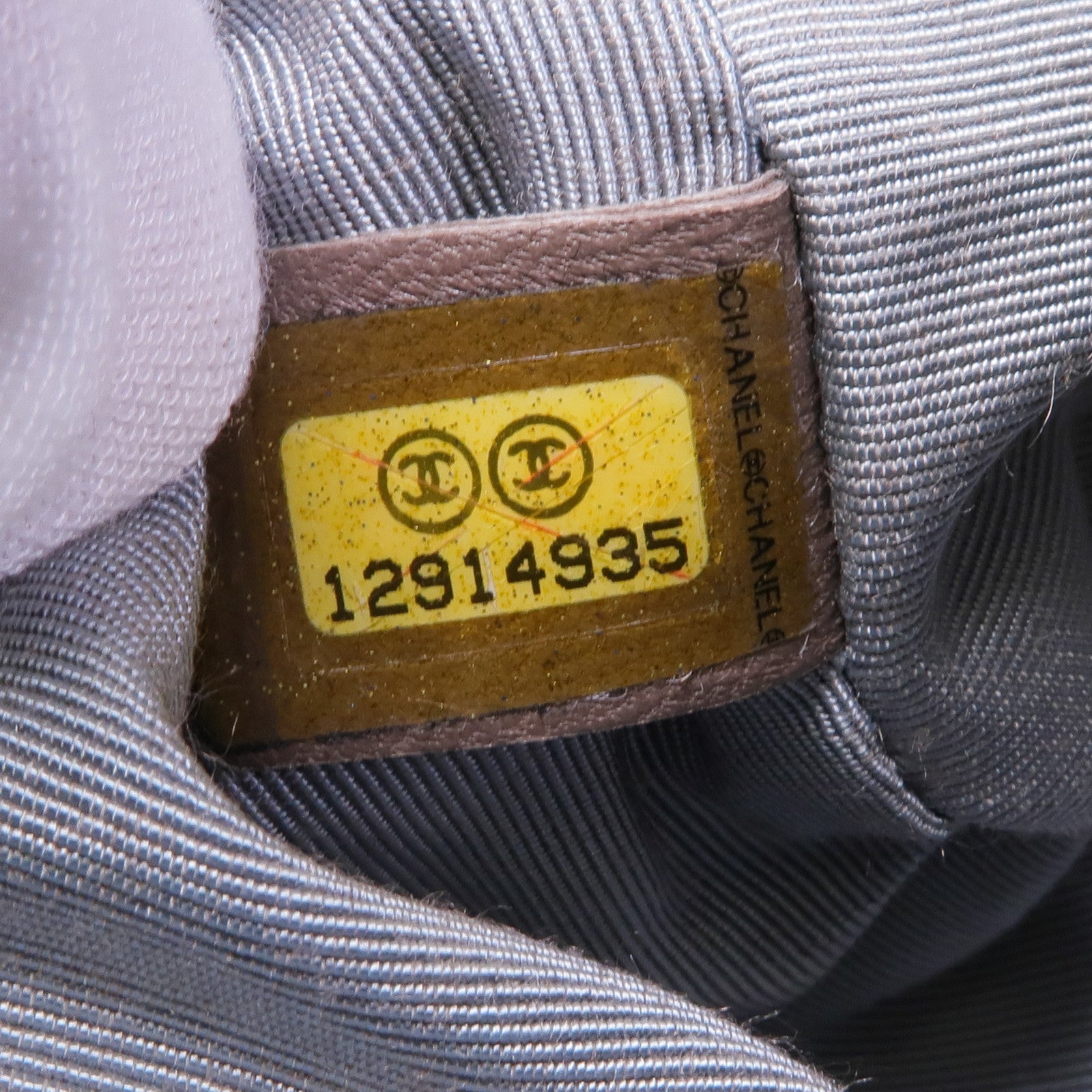 CHANEL 羊皮皮革Shoulder Bag銀扣肩背袋