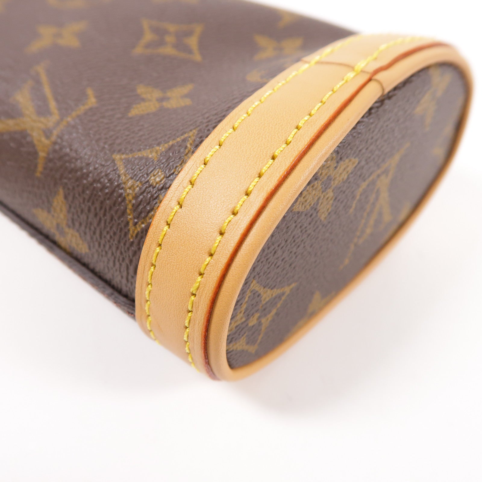 LOUIS VUITTON LV GHW Fold Me Pouch Shoulder Bag M80874 Monogram Brown