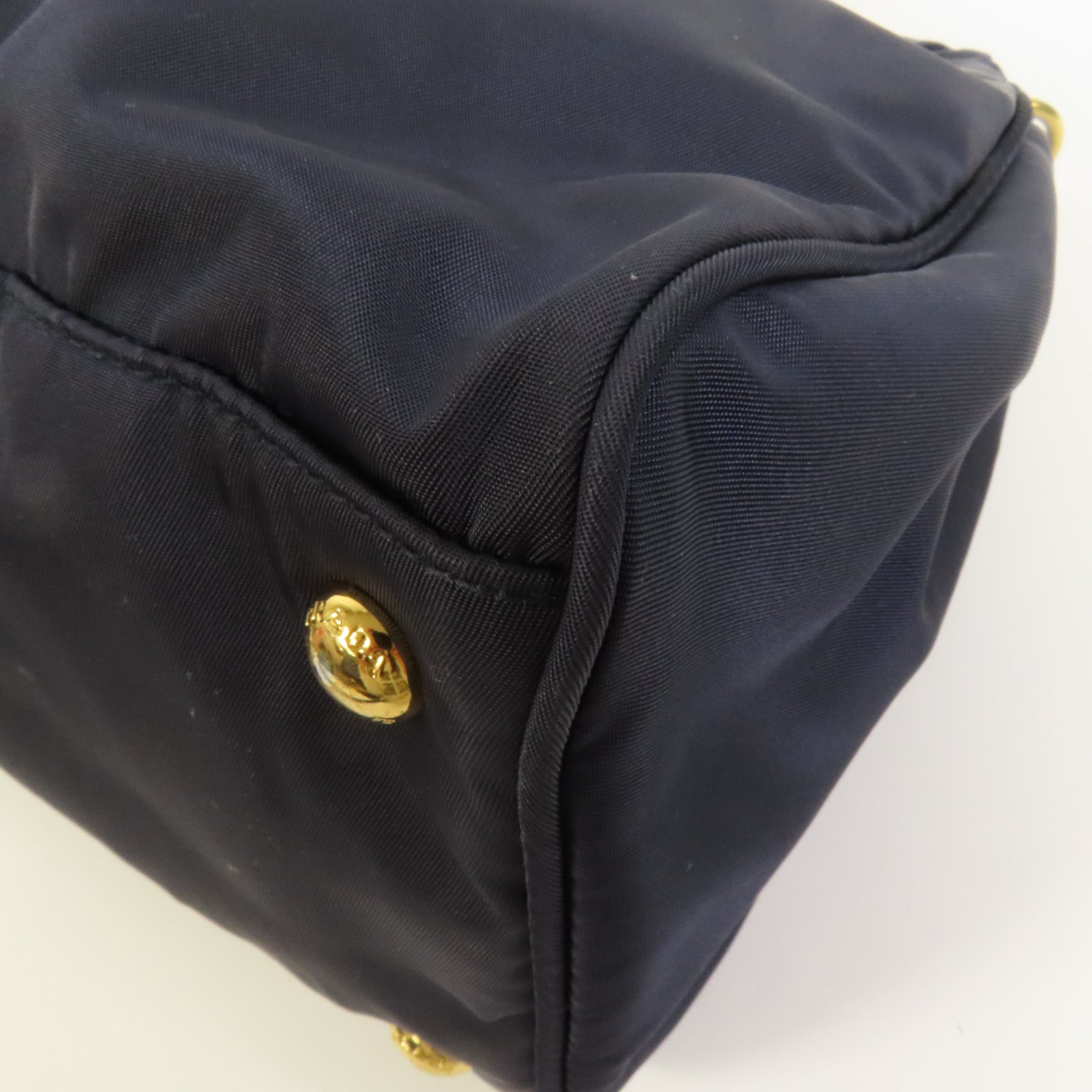 PRADA 尼龍Shoulder Tote金扣手挽肩背兩用袋