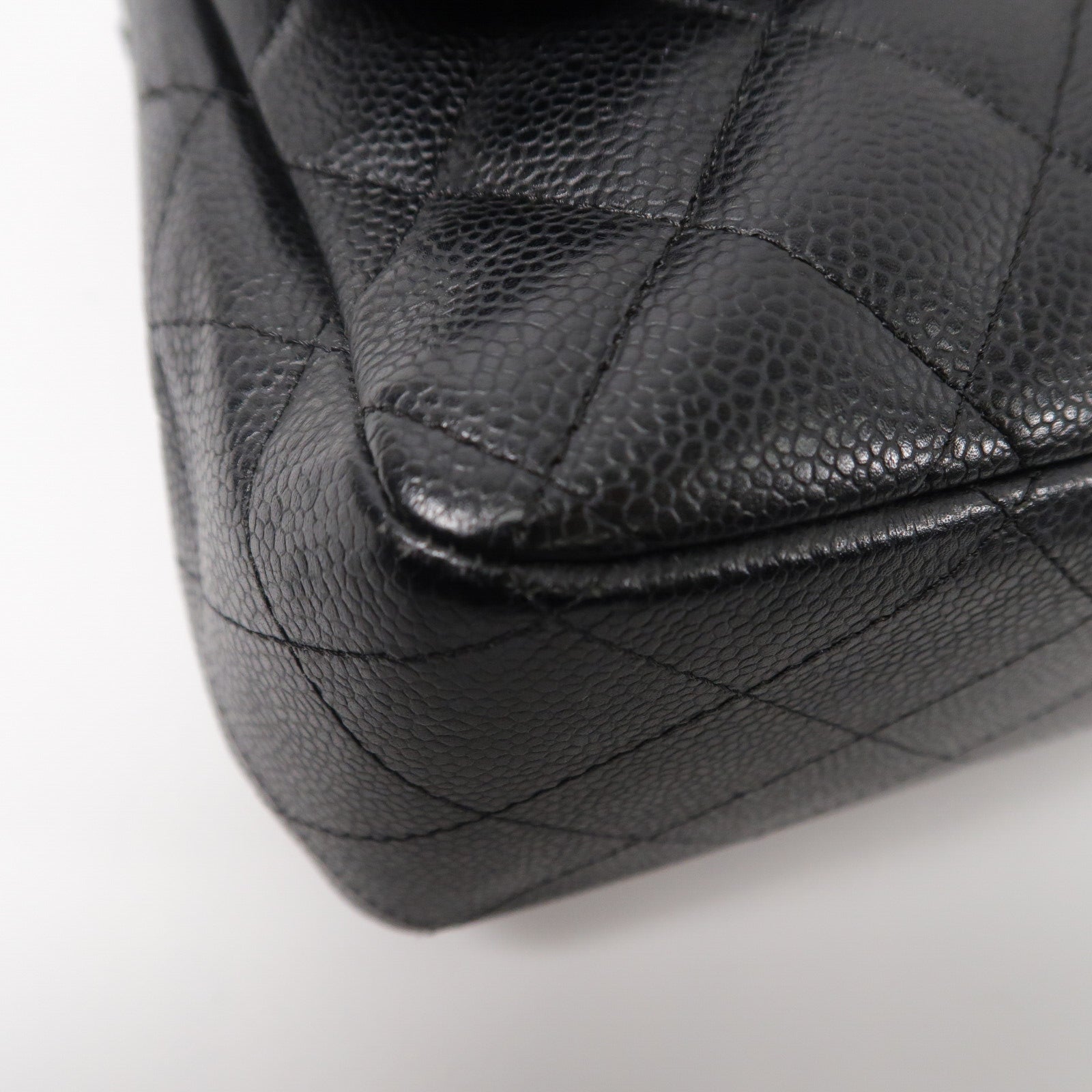 CHANEL 牛皮皮革Large Classic鏈帶肩背袋