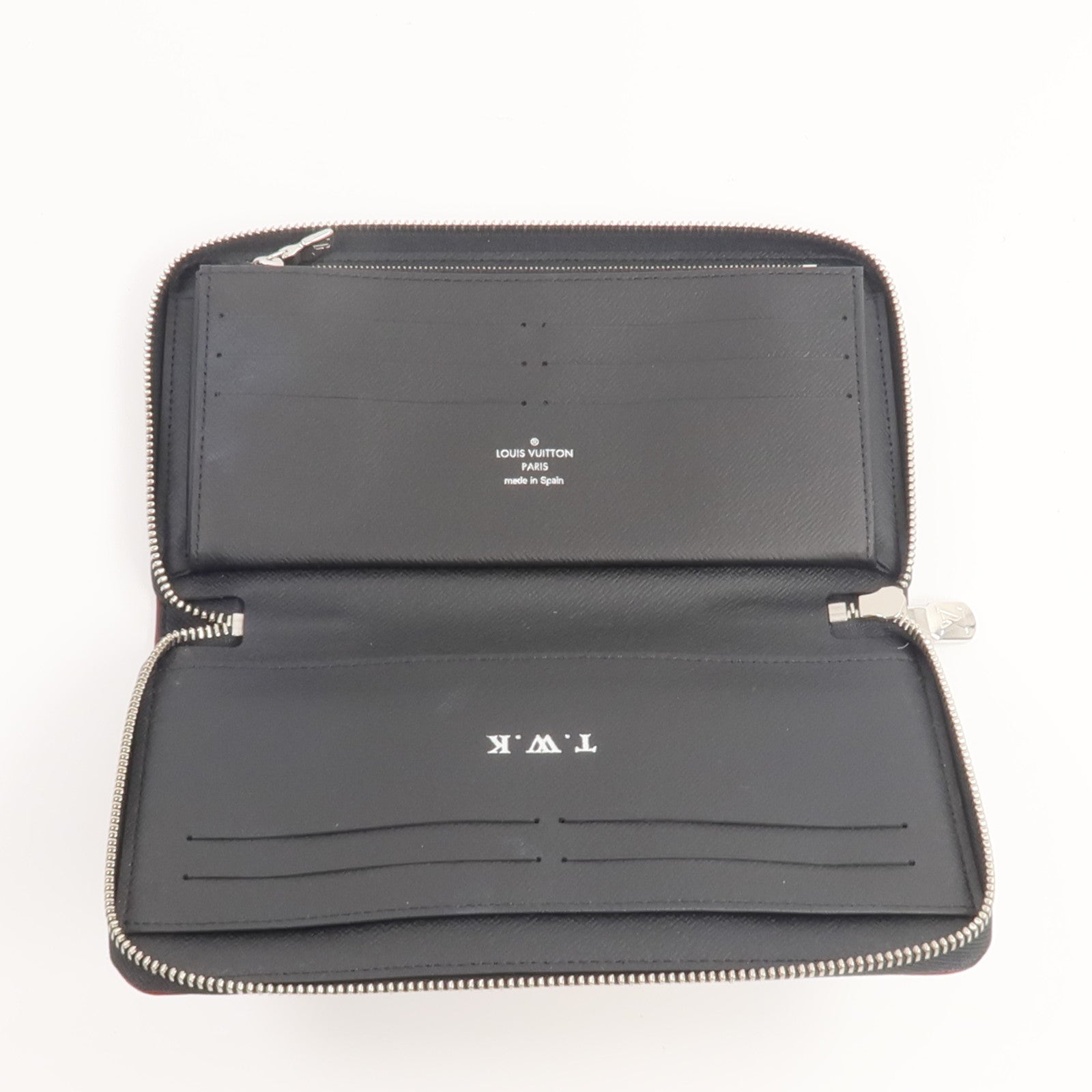 LOUIS VUITTON Damier Graphite Zipper Organizer NM長錢包